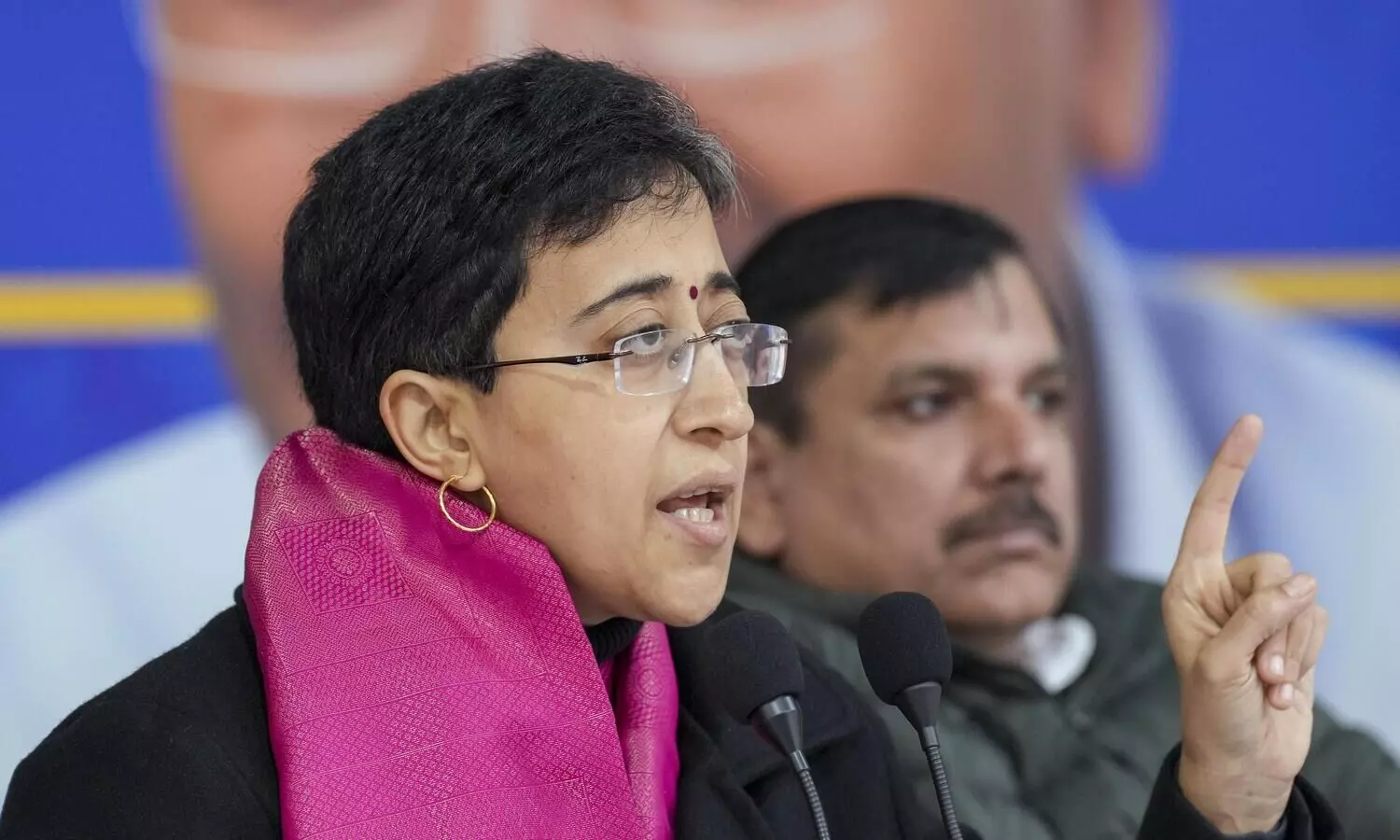 BJP-led central govt snatched away Delhi CMs official residence: Atishi