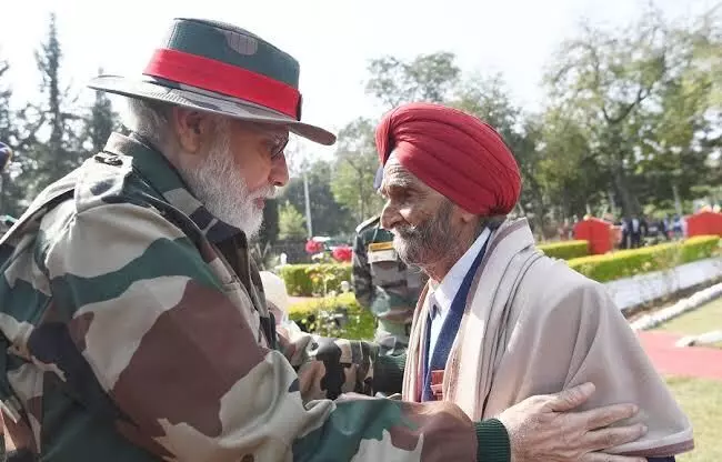 Indo-Pak war veteran Havaldar Baldev Singh passes away in Rajouri at 93 Indo-Pak war veteran Havaldar Baldev Singh passes away in Rajouri at 93