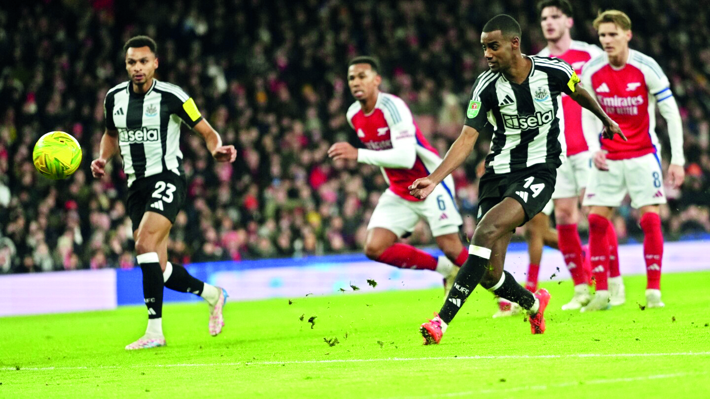 Alexander the great: Isak to the fore vs Arsenal