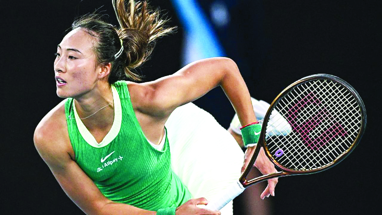 Zheng opens campaign with victory over Todoni