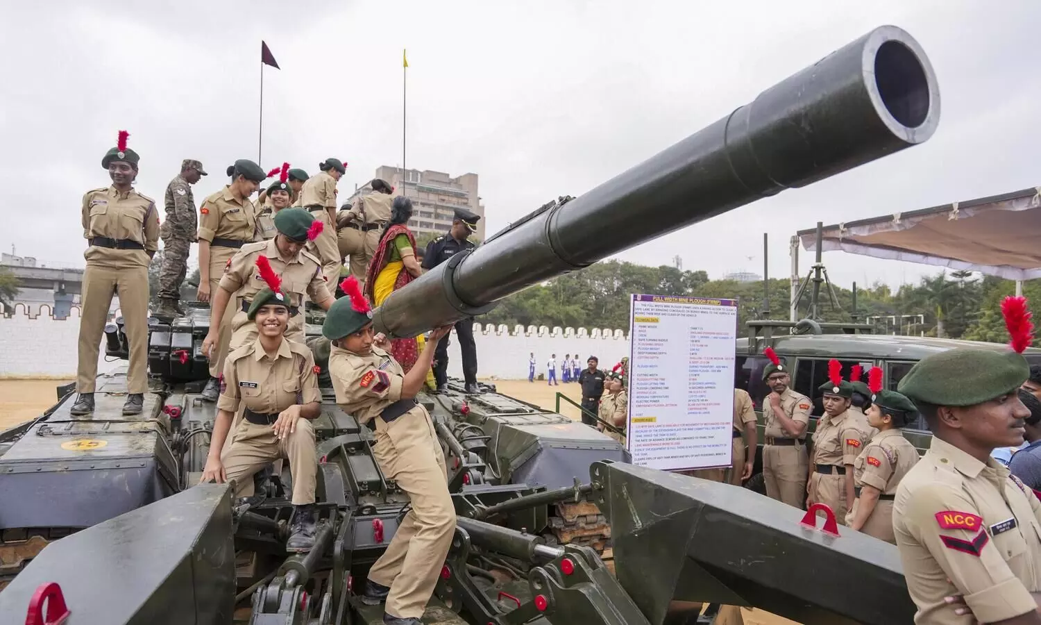 In a first, all-girl NCC contingent, robotic mules to take part in Army Day Parade