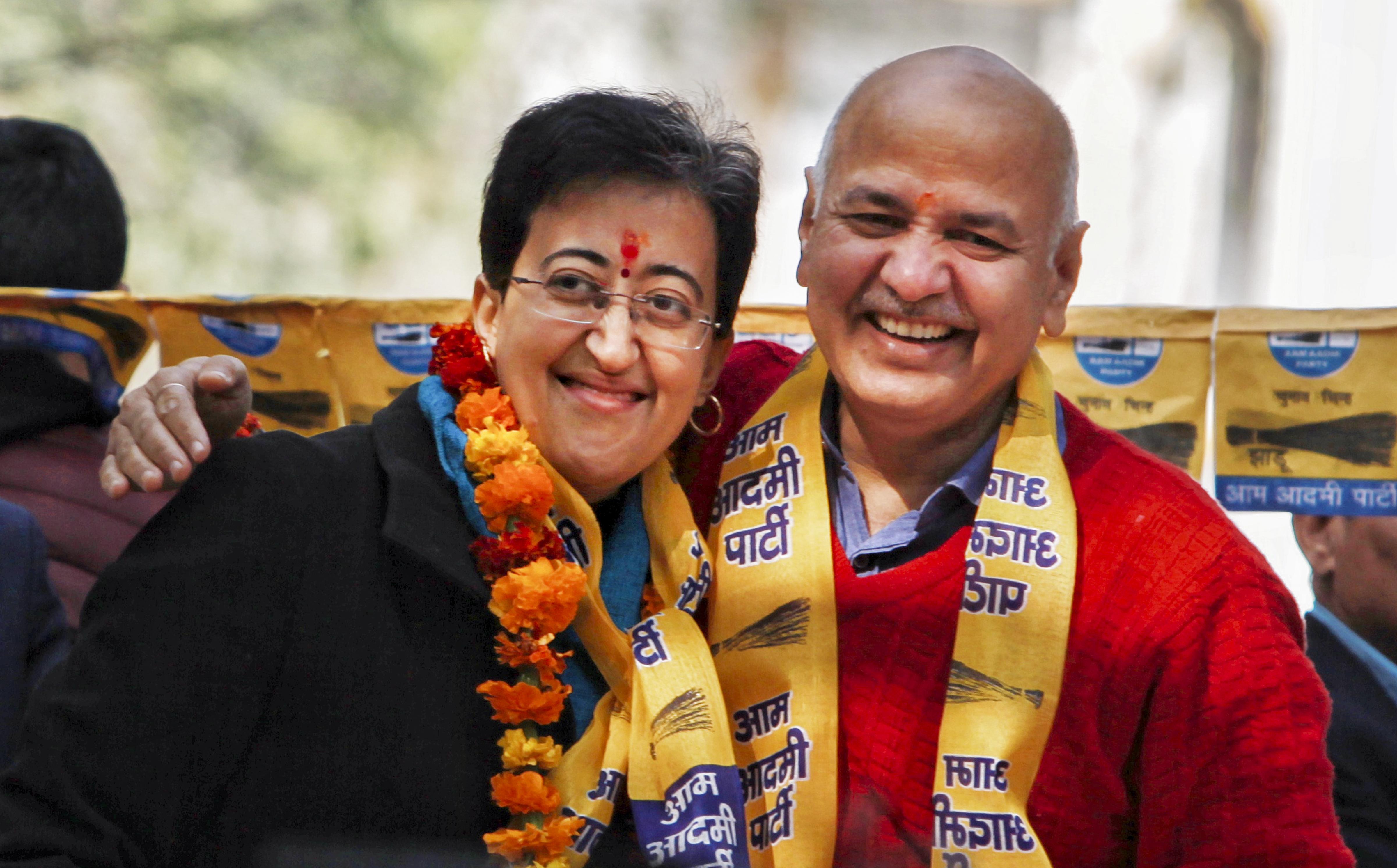 Delhi CM leads rally ahead of filing nomination for Vidhan Sabha elections from Kalkaji