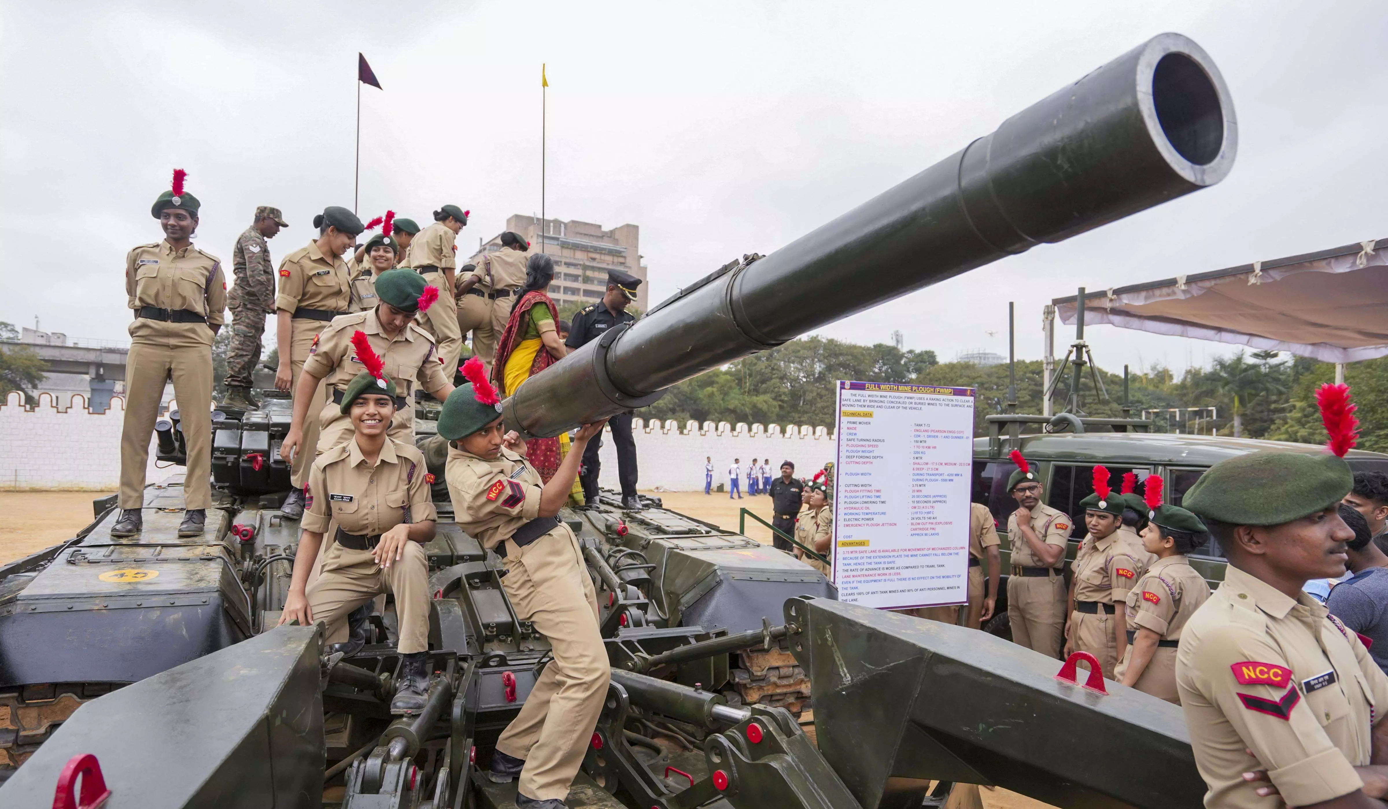 In a first, all-girl NCC contingent, robotic mules to take part in Army Day Parade