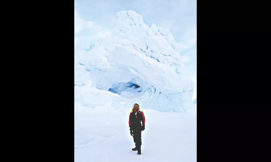 Jalpaiguri researcher Pritam Chakraborty, returns after 400-day Antarctica mission Jalpaiguri researcher Pritam Chakraborty, returns after 400-day Antarctica mission