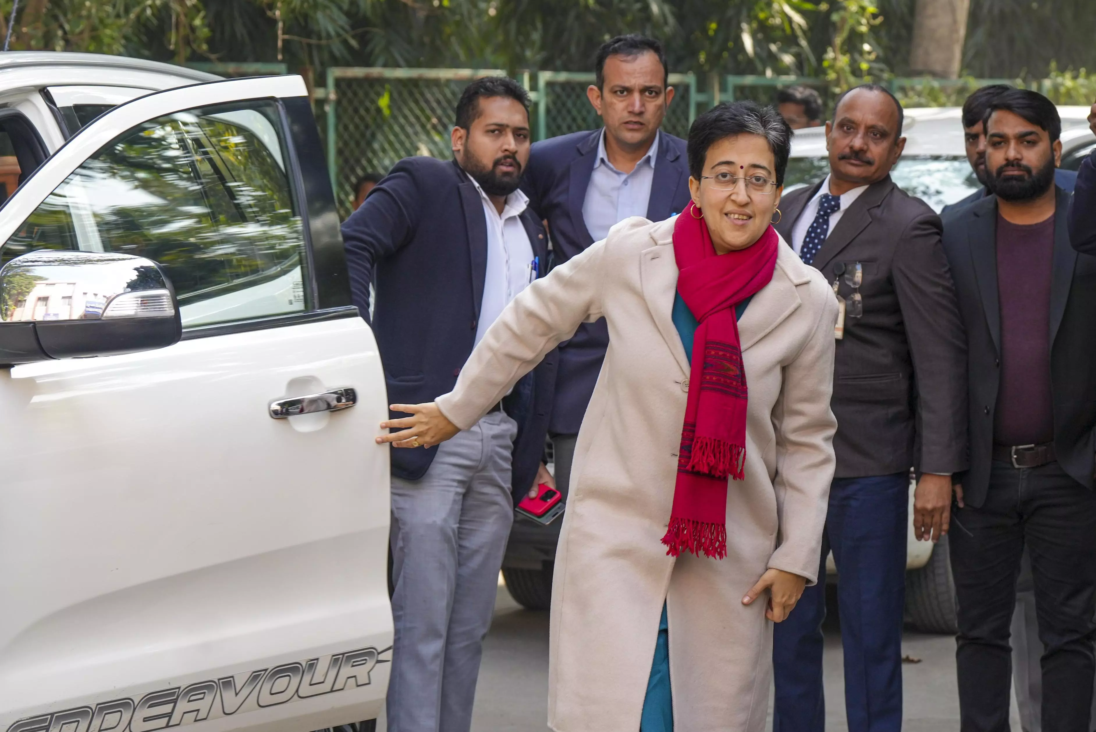 CM Atishi files nomination for Delhi assembly polls from Kalkaji CM Atishi files nomination for Delhi assembly polls from Kalkaji