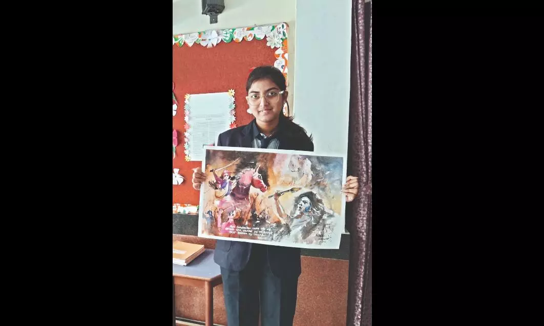 Techno India Group student wins ‘Veer Gatha 2025’ award