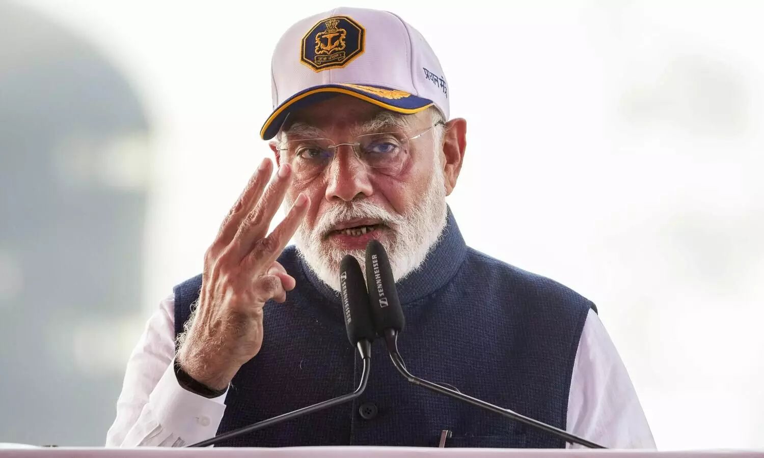 India emerging as major maritime power, says PM Modi as three naval warships commissioned