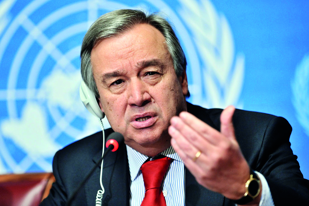UN chief Guterres says Israel must withdraw from Lebanese territories
