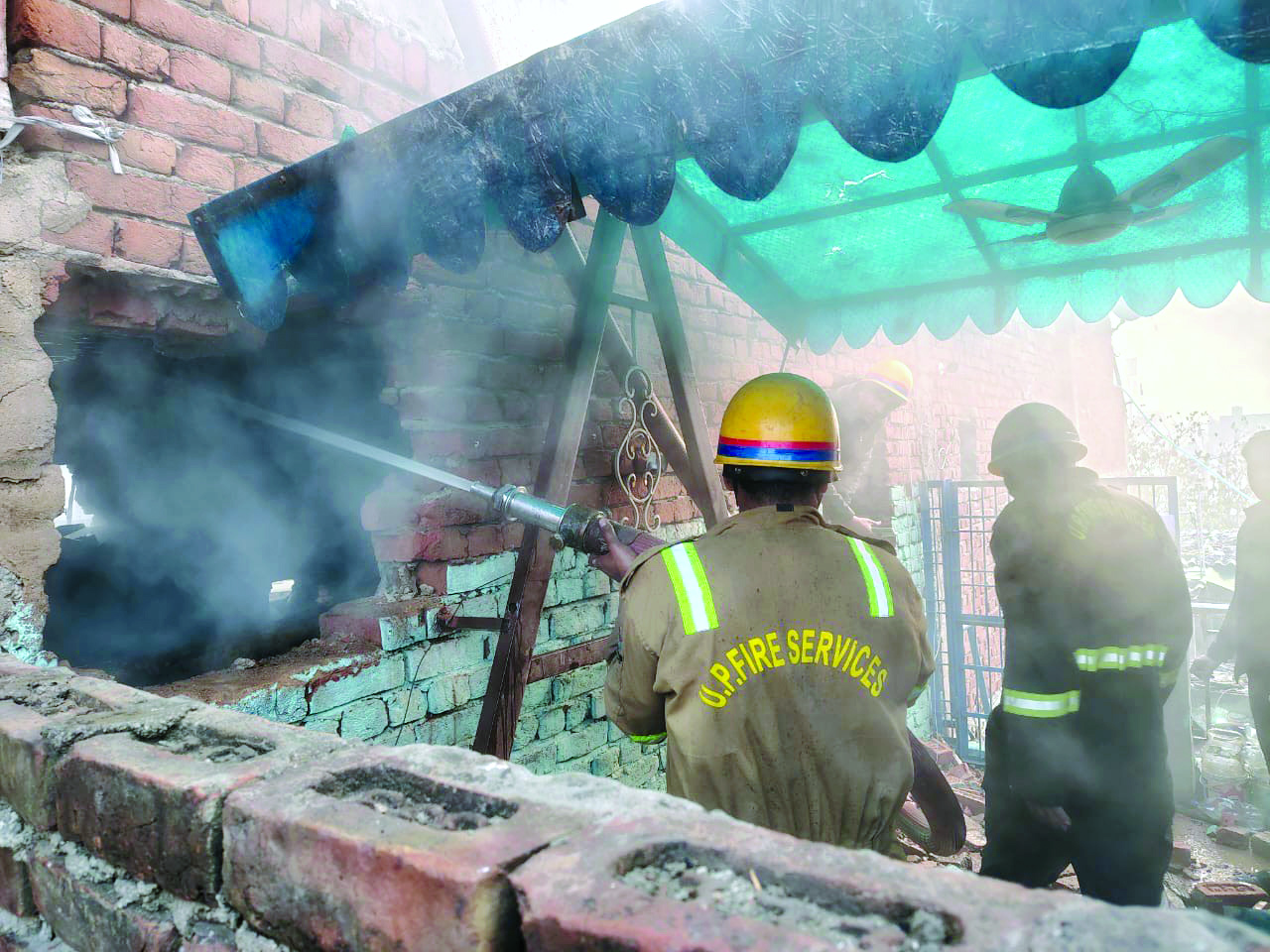 Ghaziabad fire kills mother, three children; two injured