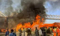 Fire at Maha Kumbh due to cylinder blast: Police Fire at Maha Kumbh due to cylinder blast: Police