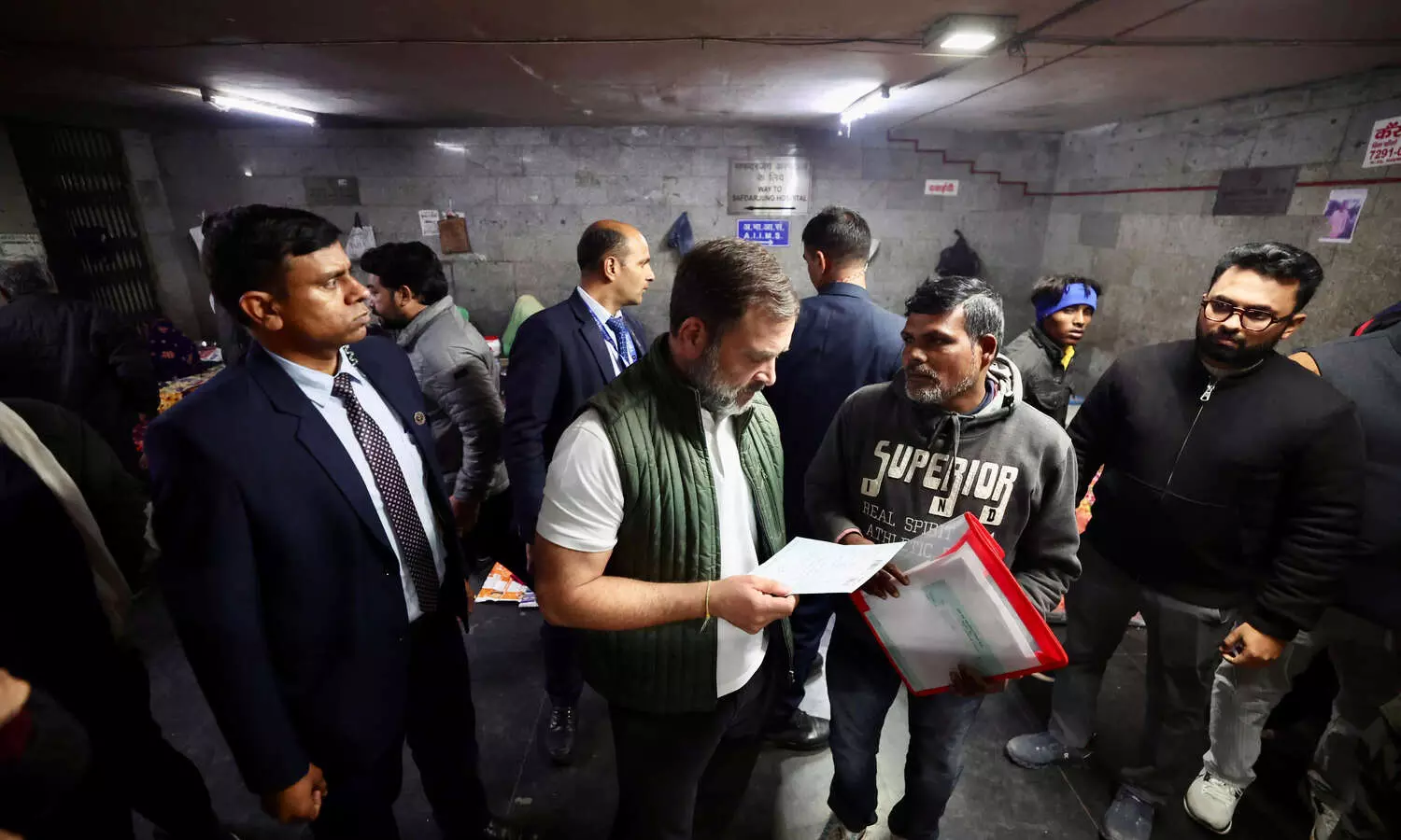 Gandhi writes to Nadda, Delhi CM over plight of patients camped near AIIMS, seeks urgent steps