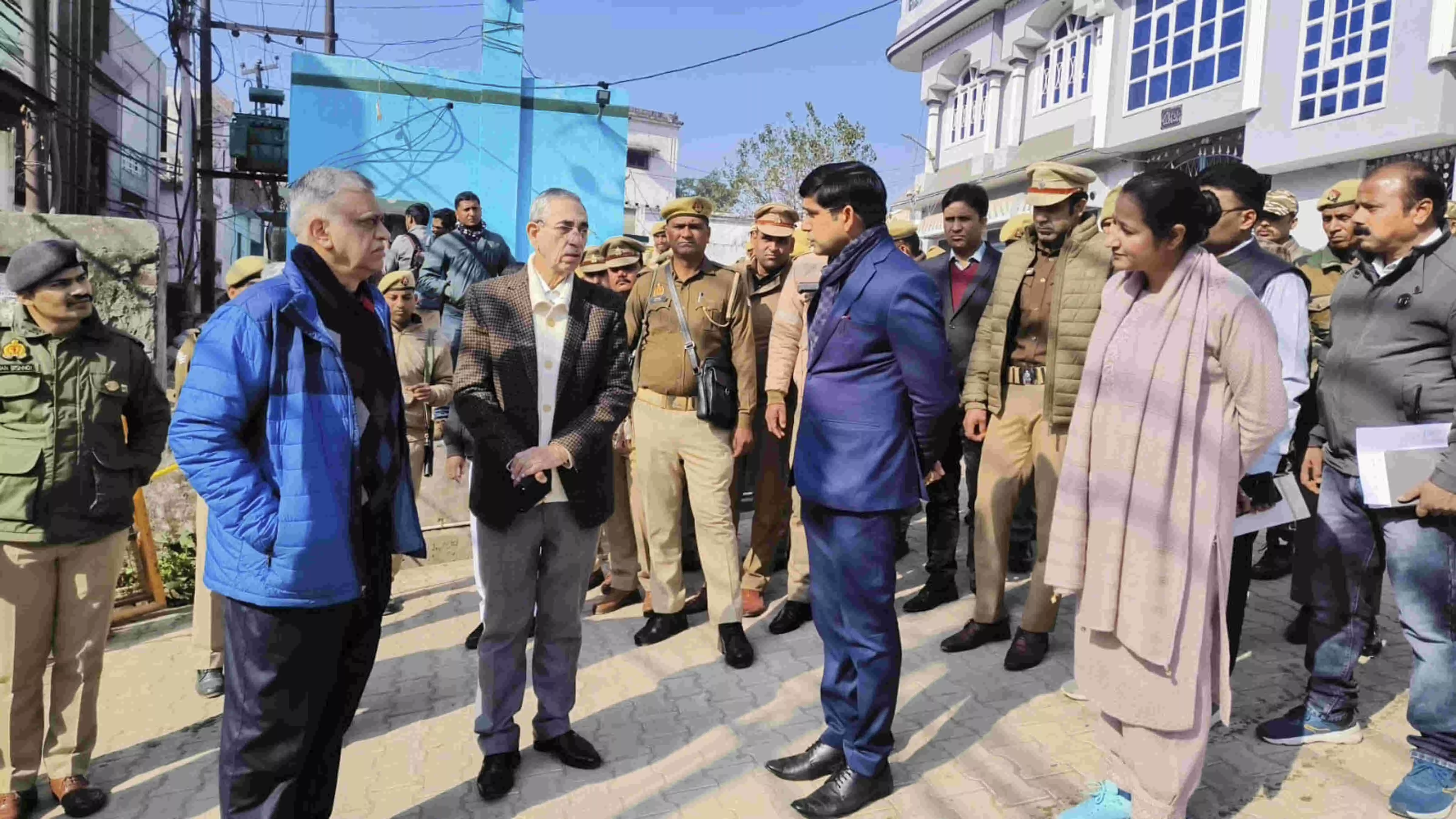 Judicial commission visits Sambhal to investigate November 24 riots Judicial commission visits Sambhal to investigate November 24 riots
