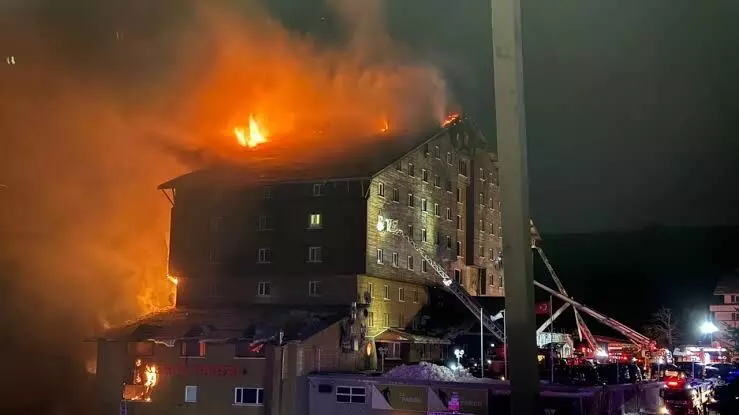 10 dead, 32 injured in hotel fire at ski resort in northwestern Turkiye 10 dead, 32 injured in hotel fire at ski resort in northwestern Turkiye