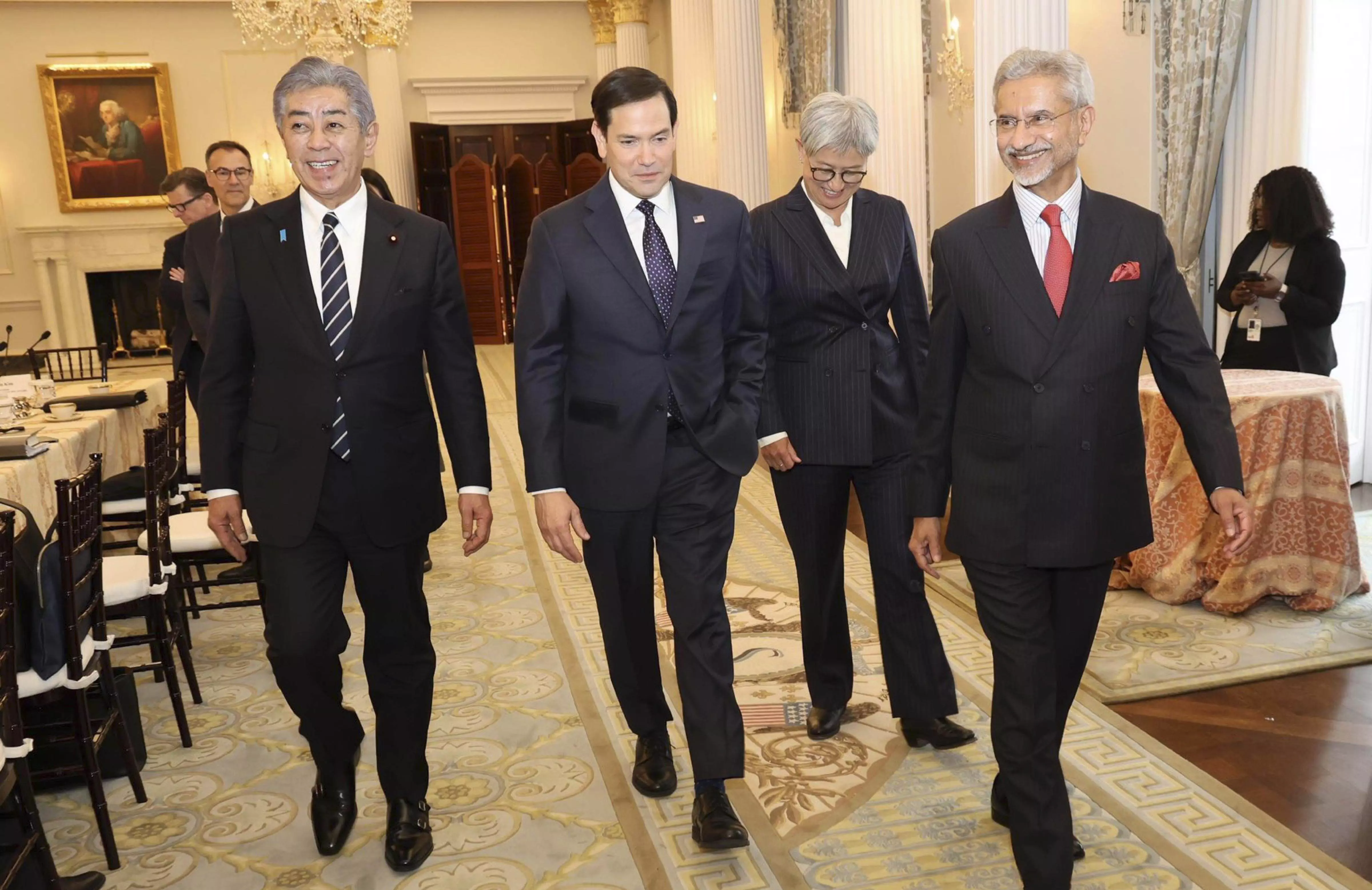 Quad ministers oppose any unilateral actions seeking to change status quo by force