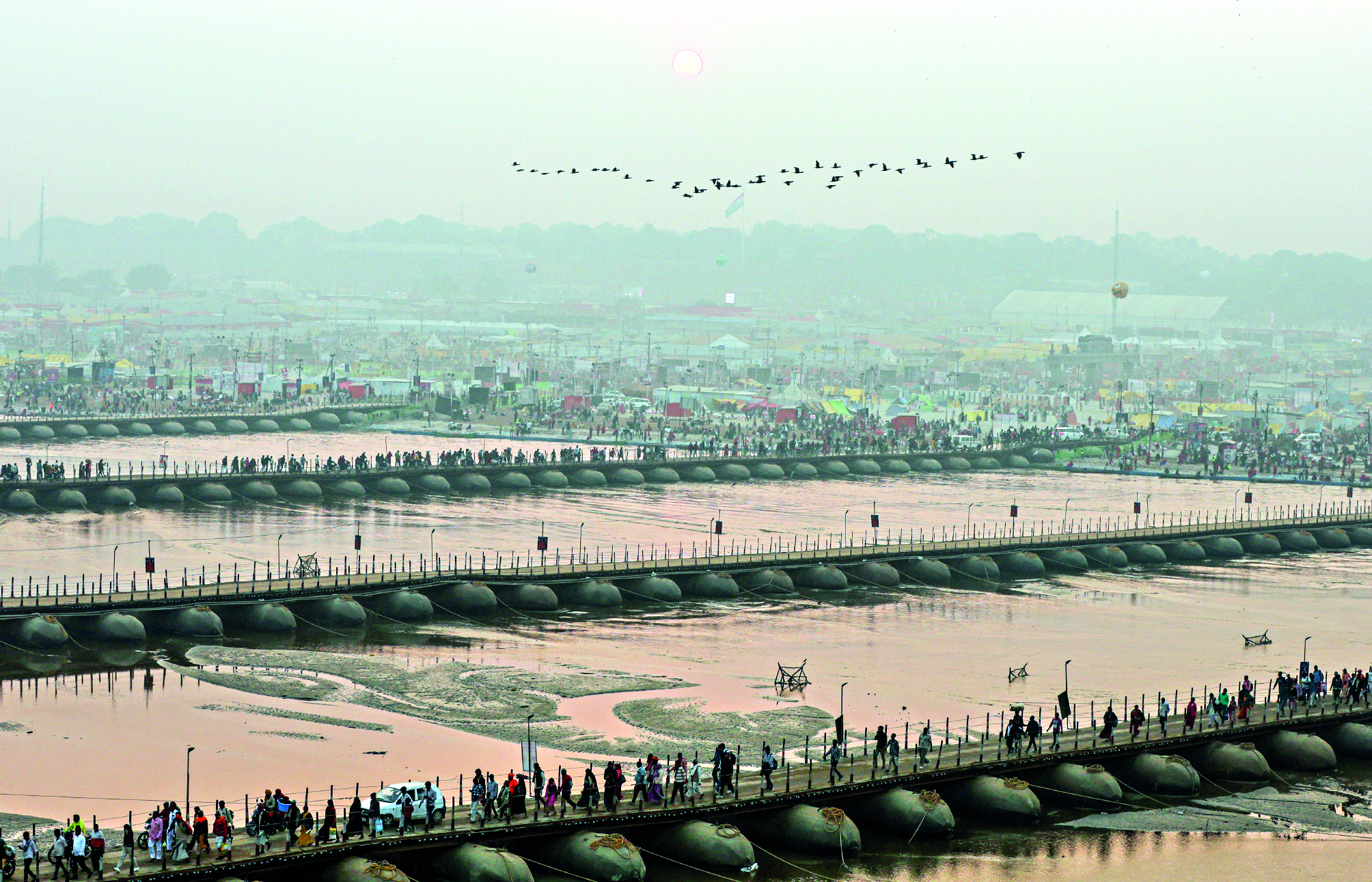 ‘Over 10-cr pilgrims take dip at Sangam’ ‘Over 10-cr pilgrims take dip at Sangam’