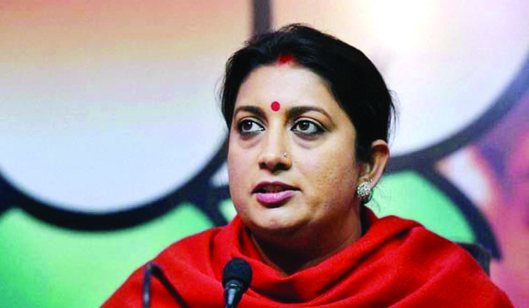 Irani targets AAP over ‘unfulfilled’ promises Irani targets AAP over ‘unfulfilled’ promises