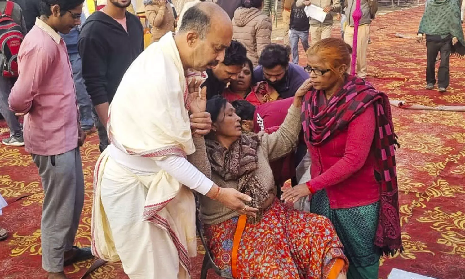 7 killed, about 60 injured as wooden structure collapses at event in UPs Baghpat