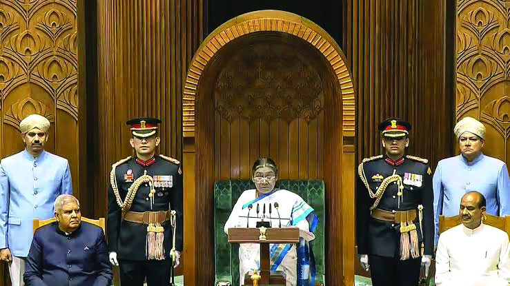 TMC arraigns President Murmu’s speech for omitting key issues during Budget Session address TMC arraigns President Murmu’s speech for omitting key issues during Budget Session address