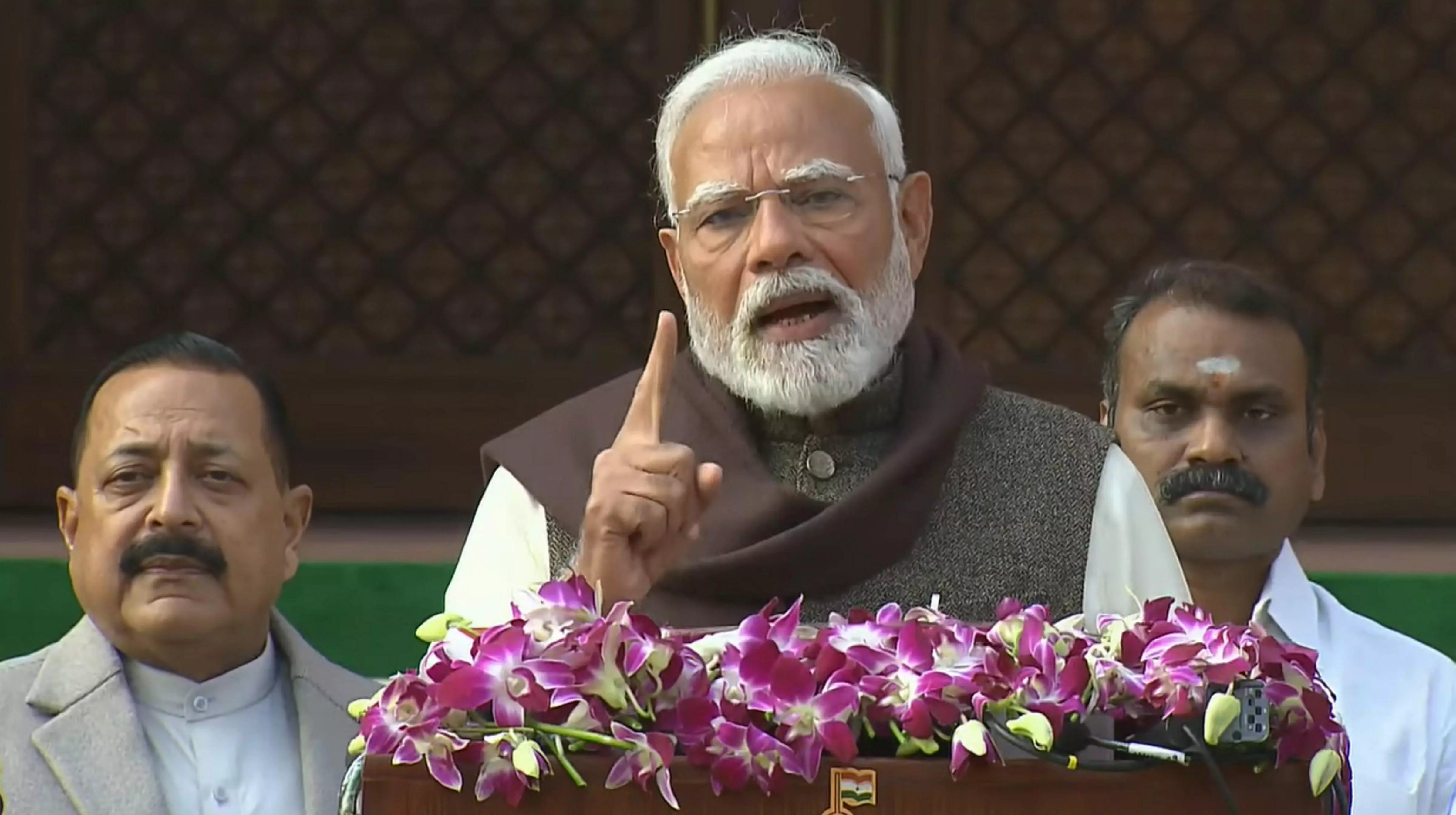 First time no foreign attempt made since 2014 to stoke trouble before Parliament session: PM Modi First time no foreign attempt made since 2014 to stoke trouble before Parliament session: PM Modi