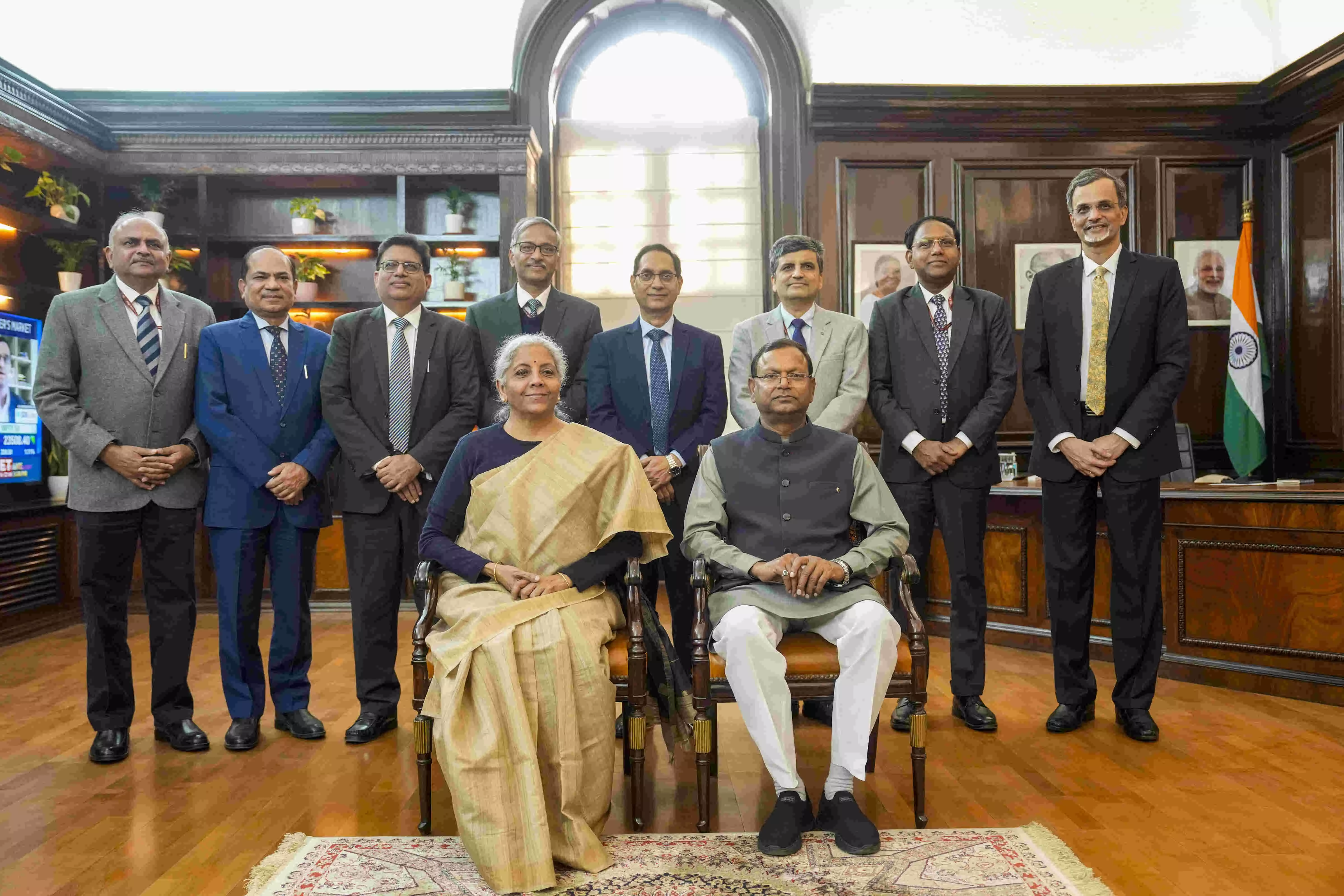 FM gives final touches to her record eighth Budget