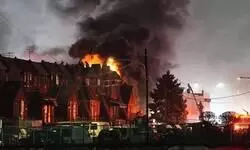 Plane with 6 aboard crashes in Philadelphia, setting homes ablaze, unleashing fireball