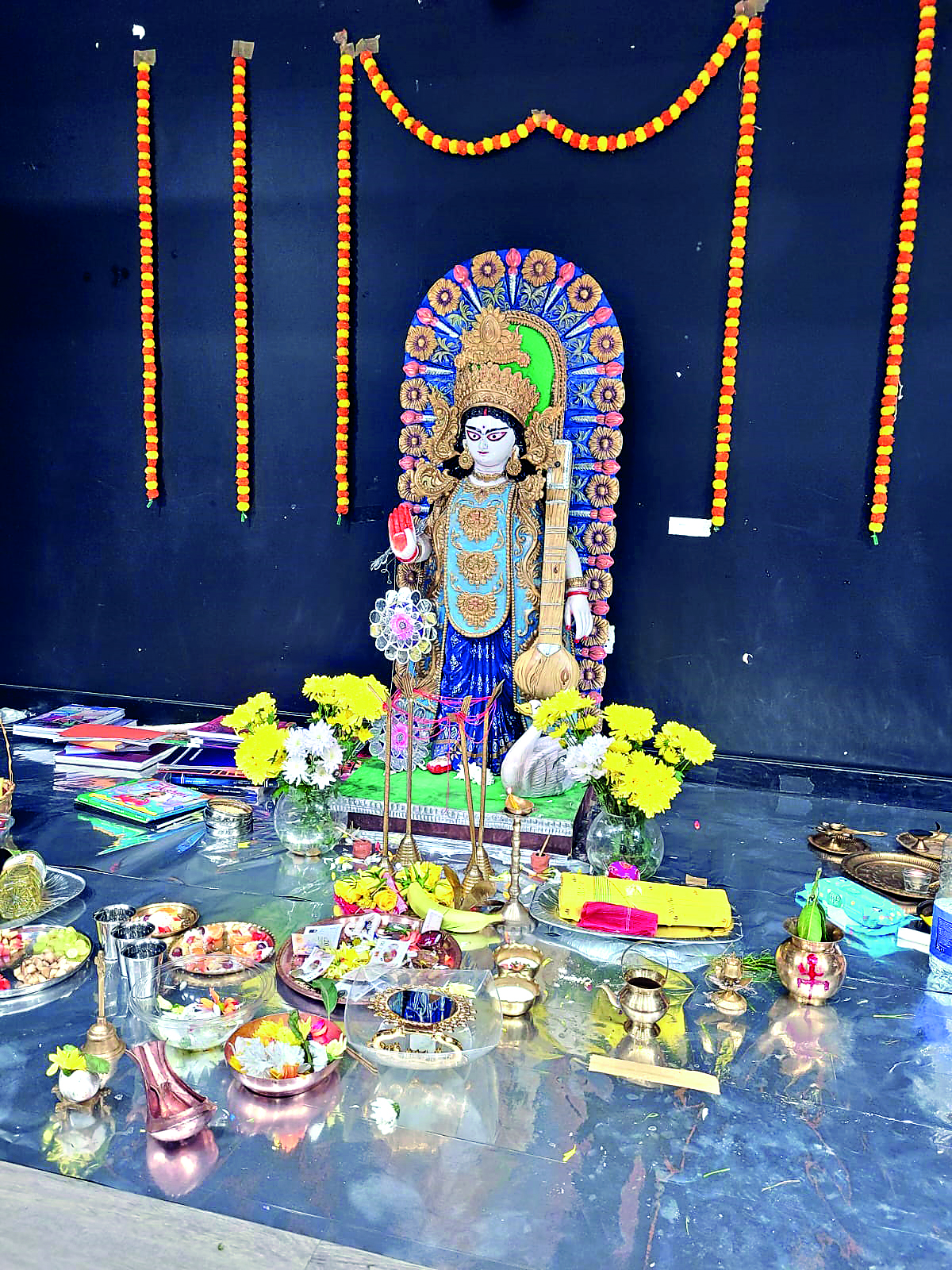 A slice of Bengal in UK Arbury Community Centre’s Saraswati Puja A slice of Bengal in UK Arbury Community Centre’s Saraswati Puja