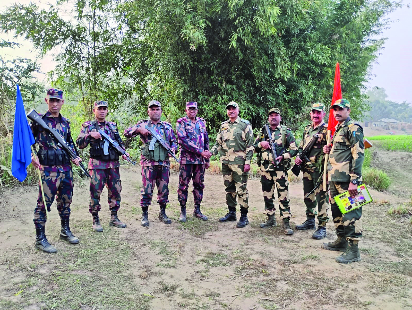 BSF thwarts construction attempts along India-  B’desh border in Bengal