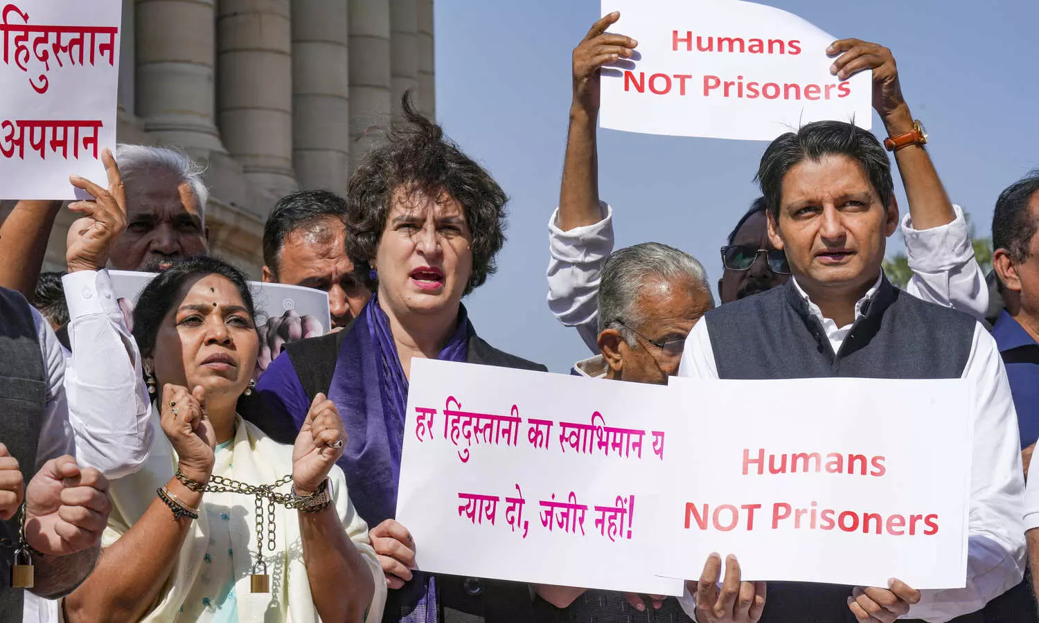 It was said Modi-Trump good friends, why did PM let this happen: Priyanka on Indians deportation