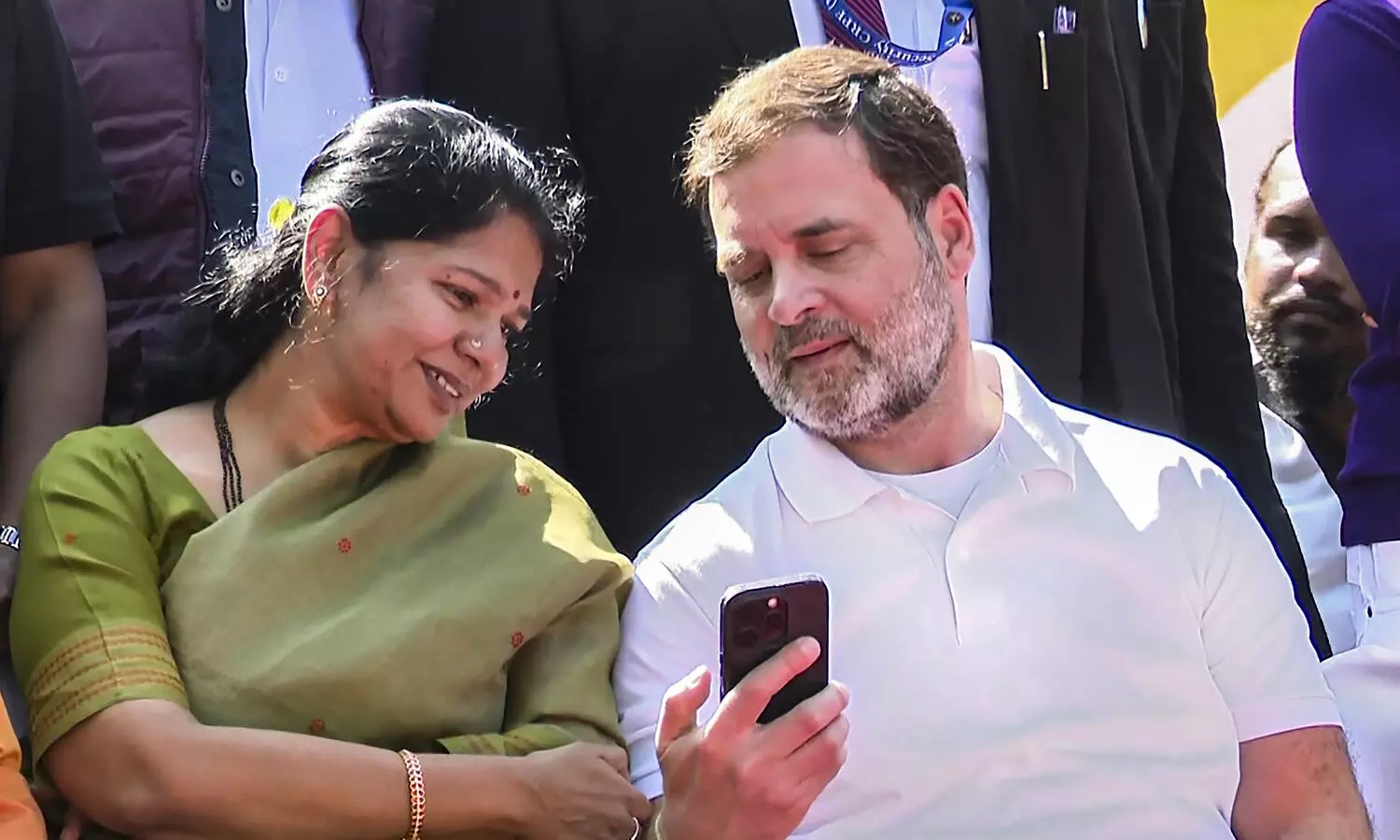 Attempt to push RSS agenda: Rahul slams govt at protest against draft UGC regulations