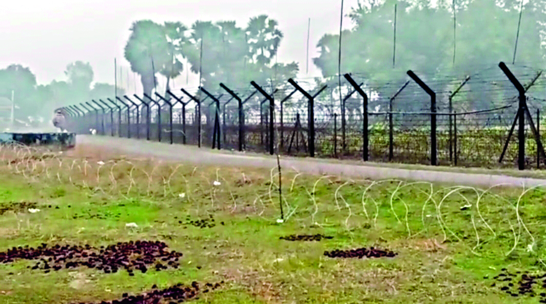 Hurdle: Fencing issue hampers  agricultural activities in Raiganj