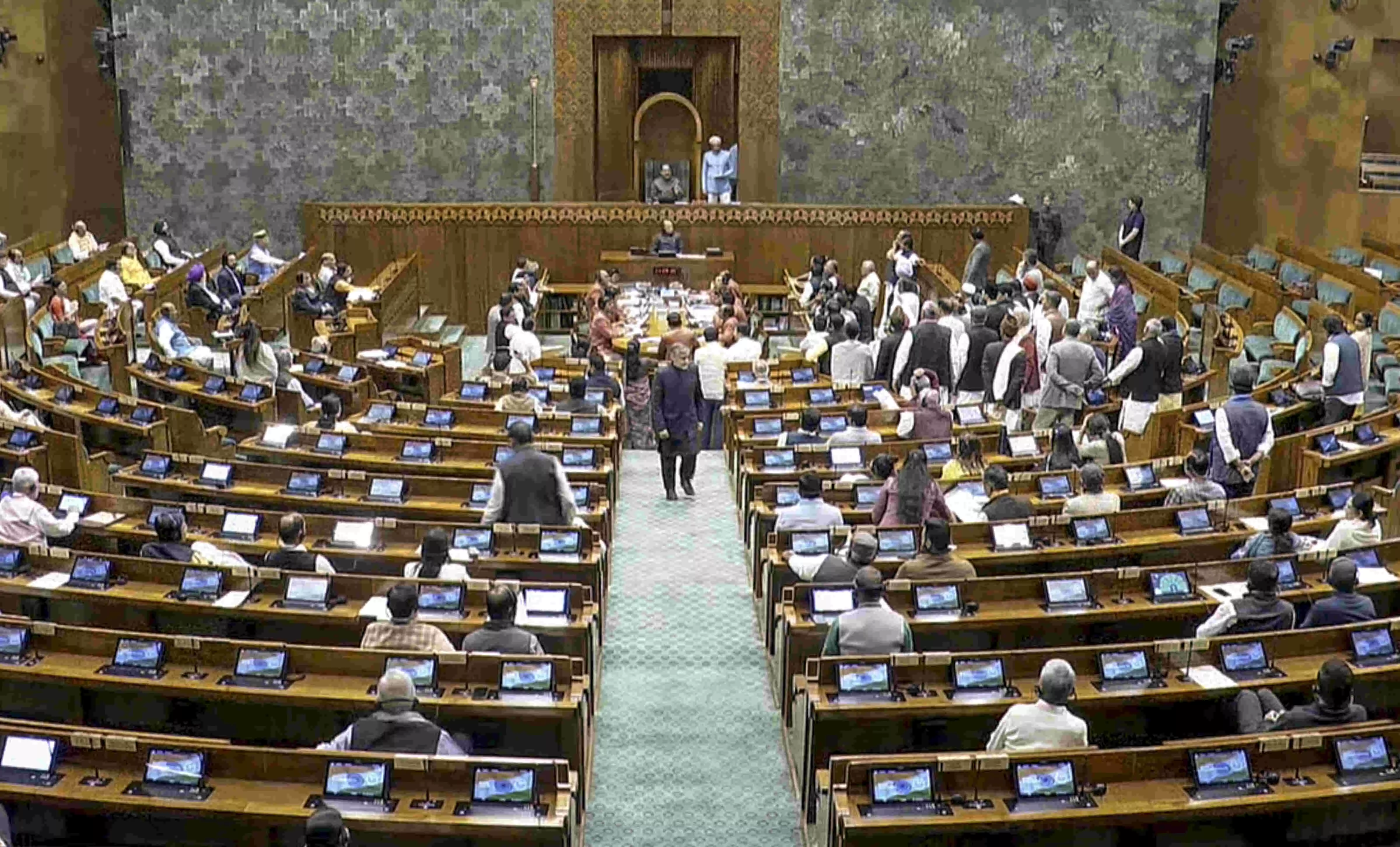 Both houses of the Parliament adjourned amid uproar over the deportation of immigrants from US Both houses of the Parliament adjourned amid uproar over the deportation of immigrants from US