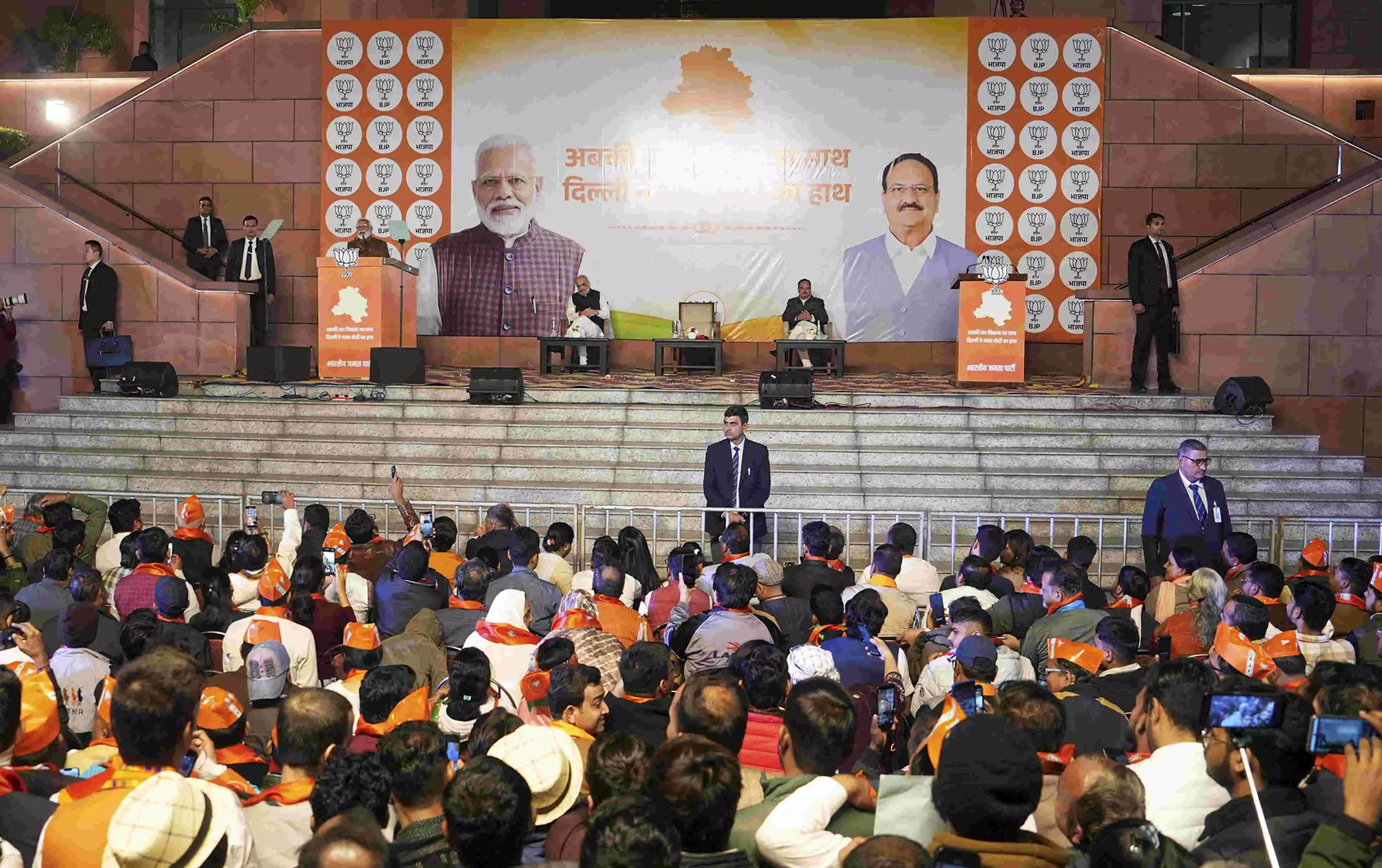 BJP’s Delhi poll success also driven by campaign songs, says party leaders BJP’s Delhi poll success also driven by campaign songs, says party leaders