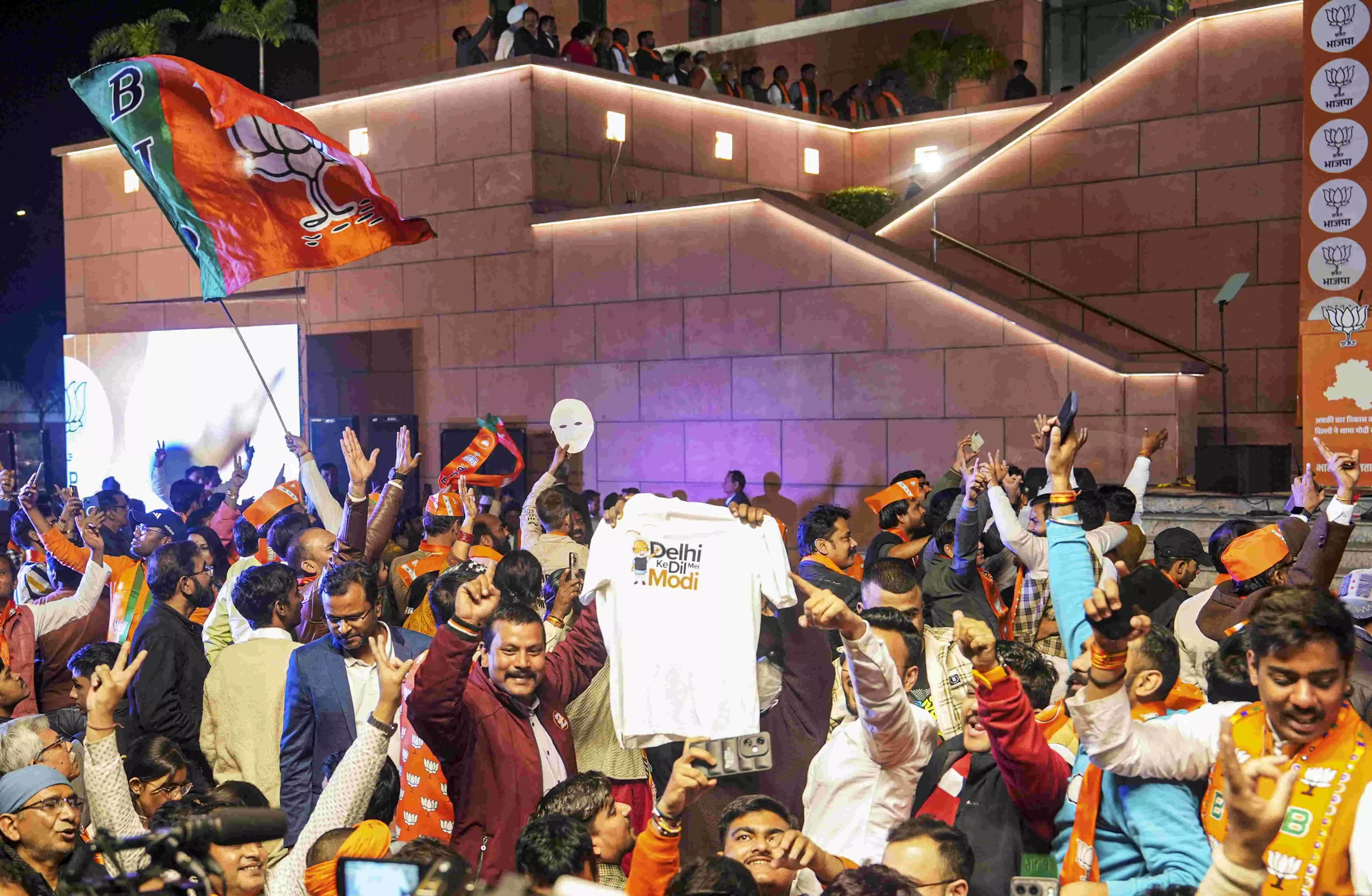 Buzz over BJPs CM pick intensifies as party sweeps Delhi polls after over 26 years Buzz over BJPs CM pick intensifies as party sweeps Delhi polls after over 26 years