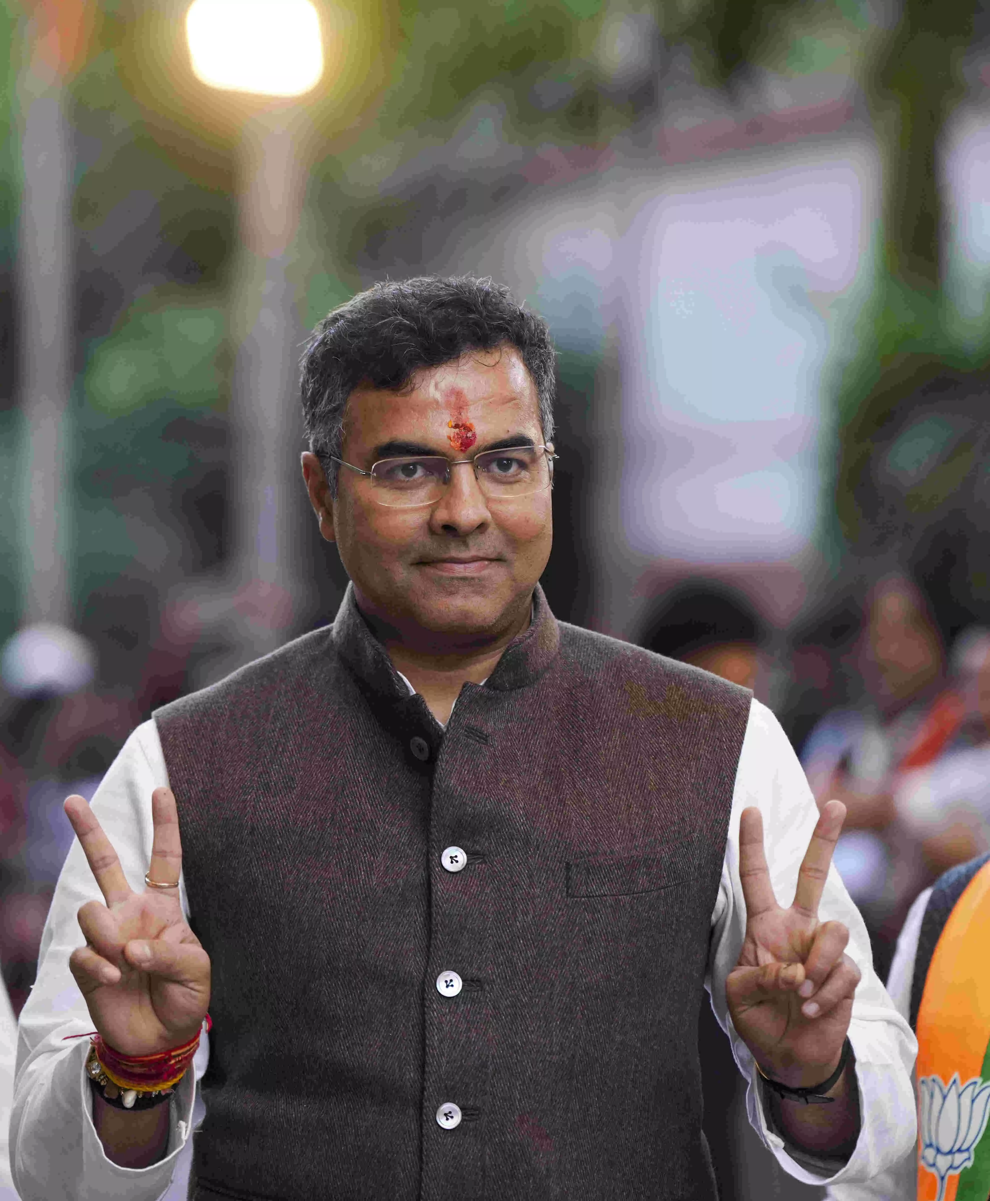 Delhi polls: BJP candidates hold victory rallies, distribute sweets