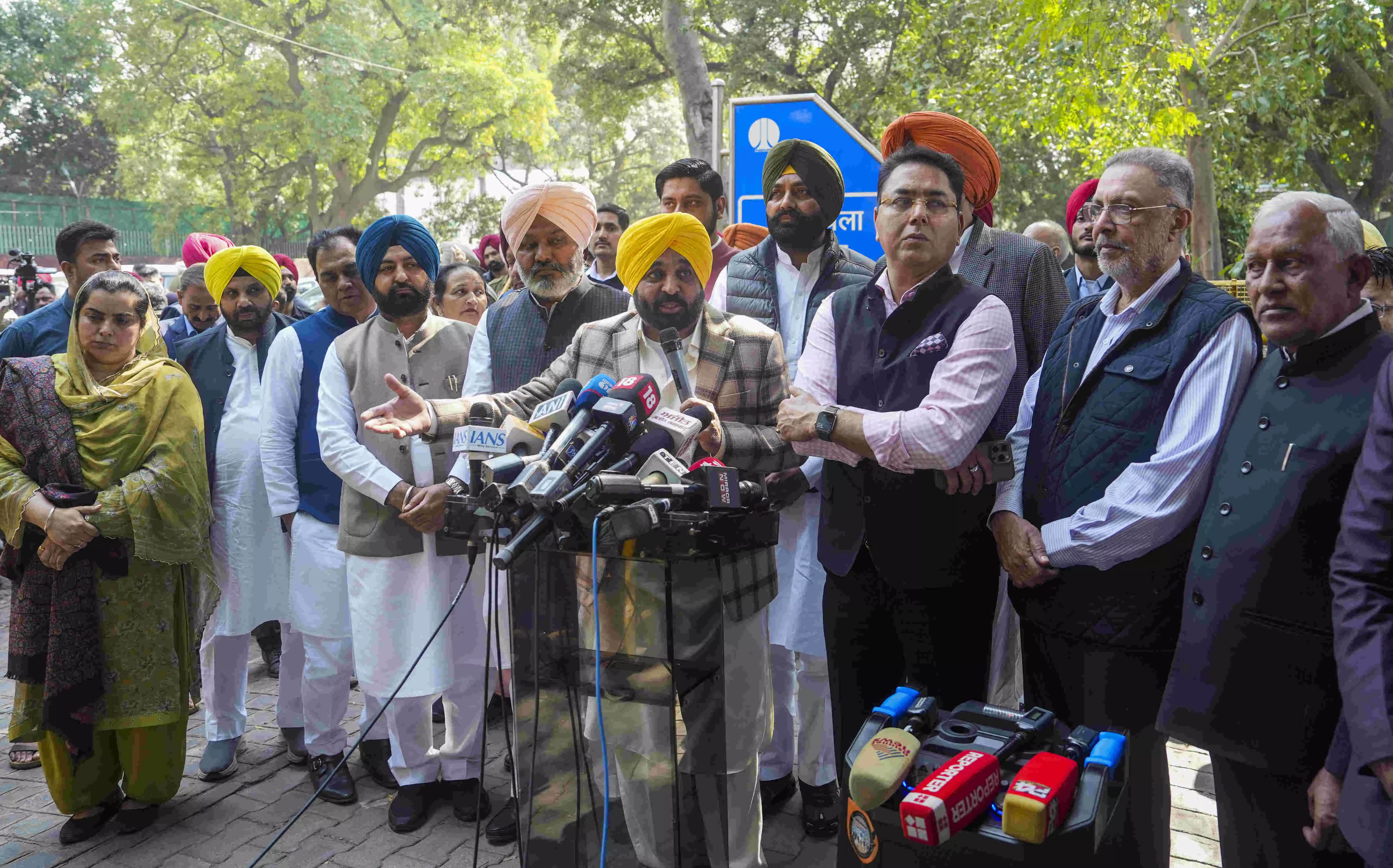 Switching sides is Congress culture: Punjab CM Mann dismisses rumours of dissent in AAP