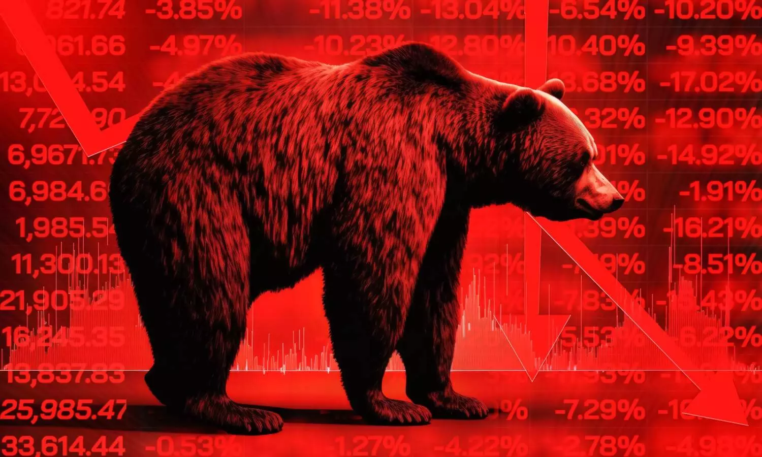 Sensex drops below 76k-mark; Nifty falls lower than 23,000 dragged by trade war fears, FII outflows Sensex drops below 76k-mark; Nifty falls lower than 23,000 dragged by trade war fears, FII outflows