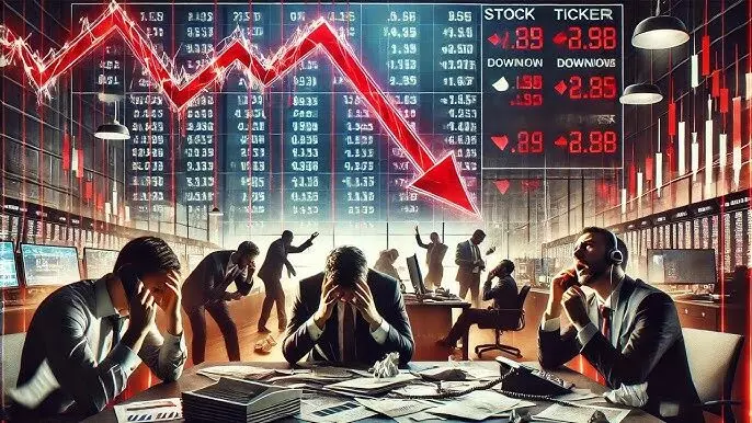 Market Mayhem: Investors lose Rs 18 lakh crore as Sensex dips for six straight days Market Mayhem: Investors lose Rs 18 lakh crore as Sensex dips for six straight days
