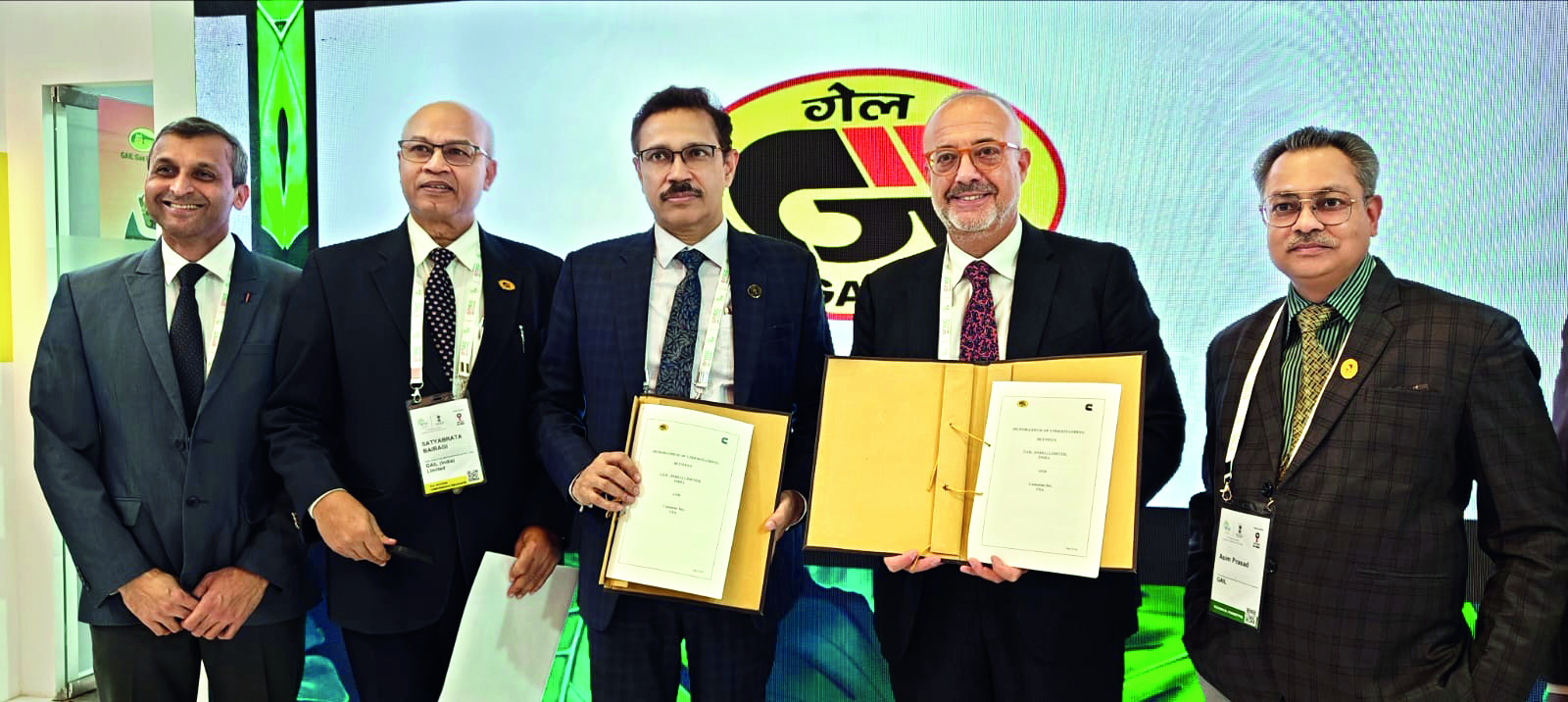 GAIL & Cummins sign MoU for collaboration on clean energy