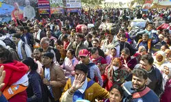 Maha Kumbh: Over 50 crore devotees take holy dip at Triveni Sangam, says UP govt Maha Kumbh: Over 50 crore devotees take holy dip at Triveni Sangam, says UP govt