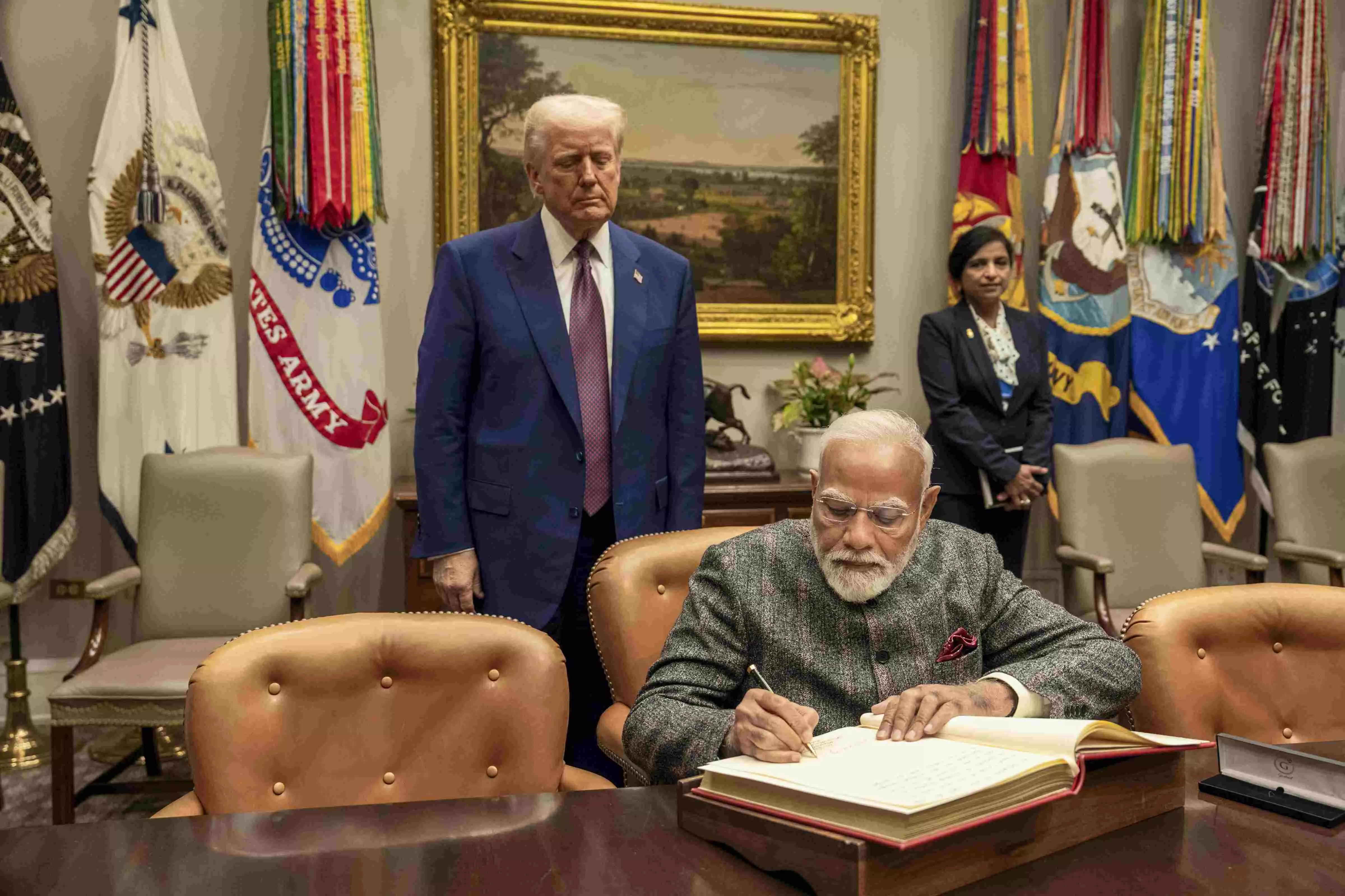 India, US set USD 500 bn trade target; announce plans to negotiate mega trade pact