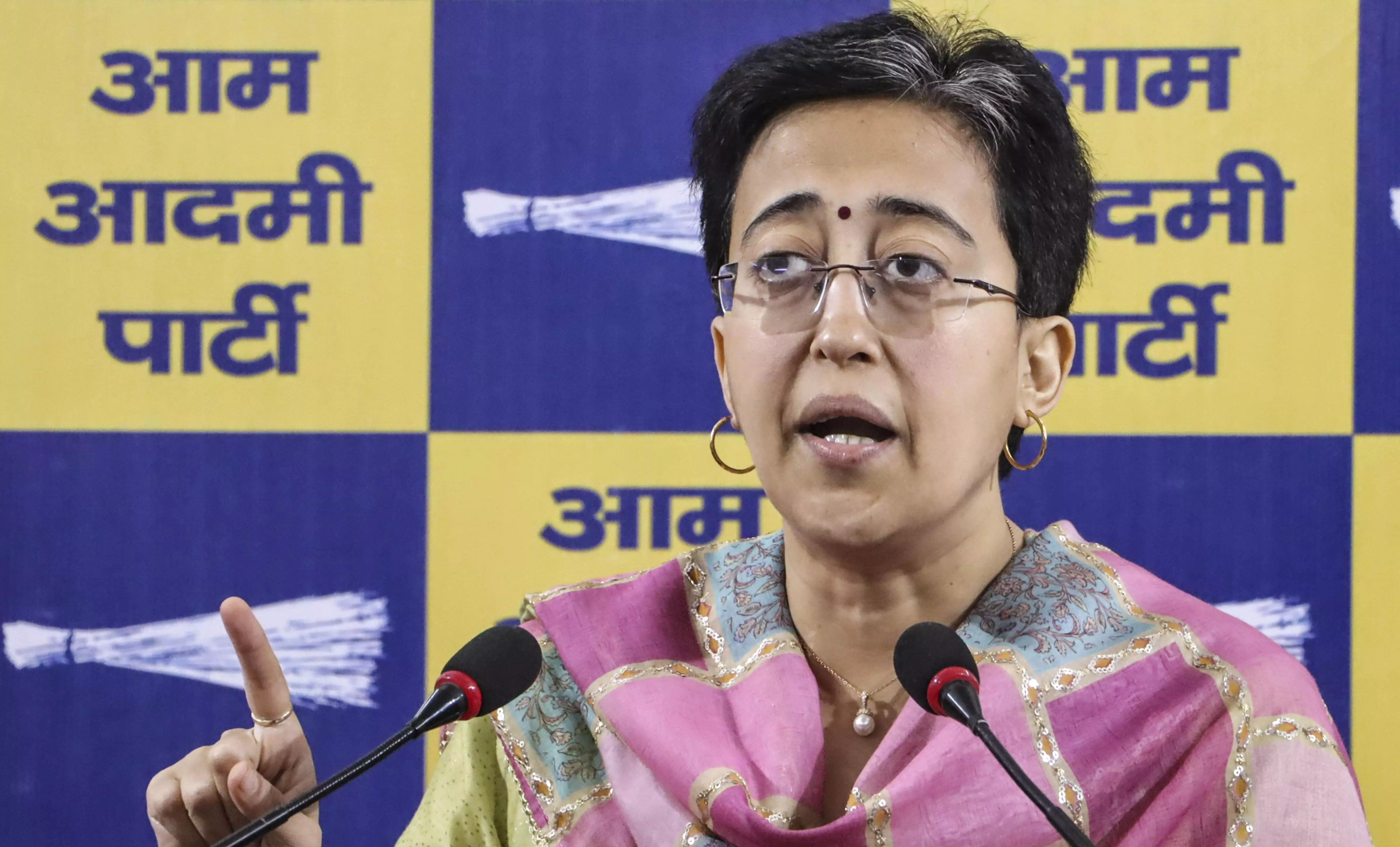 Atishi claims internal tussle in BJP over portfolio allocation Atishi claims internal tussle in BJP over portfolio allocation