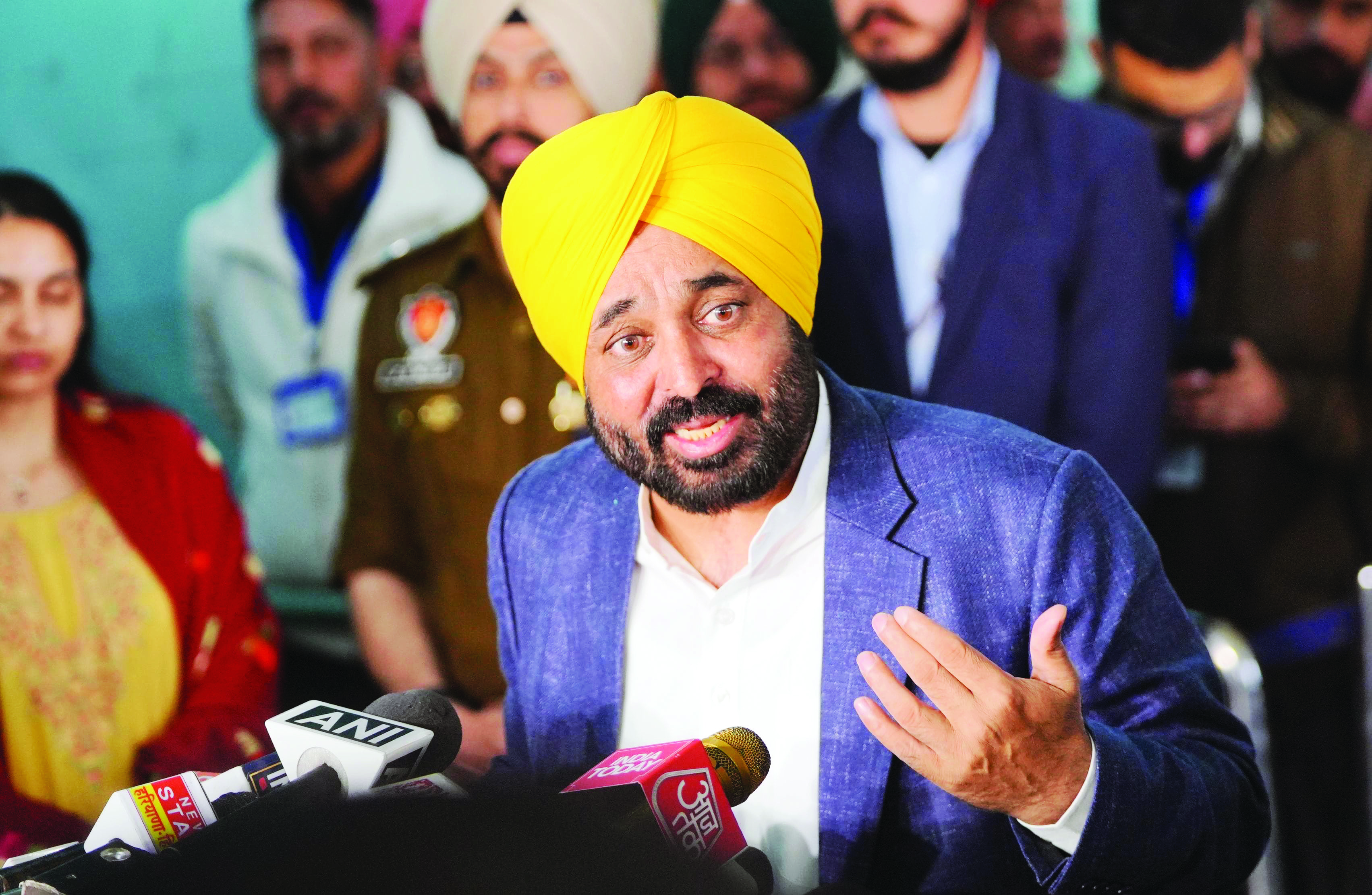 CM Mann: Do not turn Amritsar into a detention or deportee centre