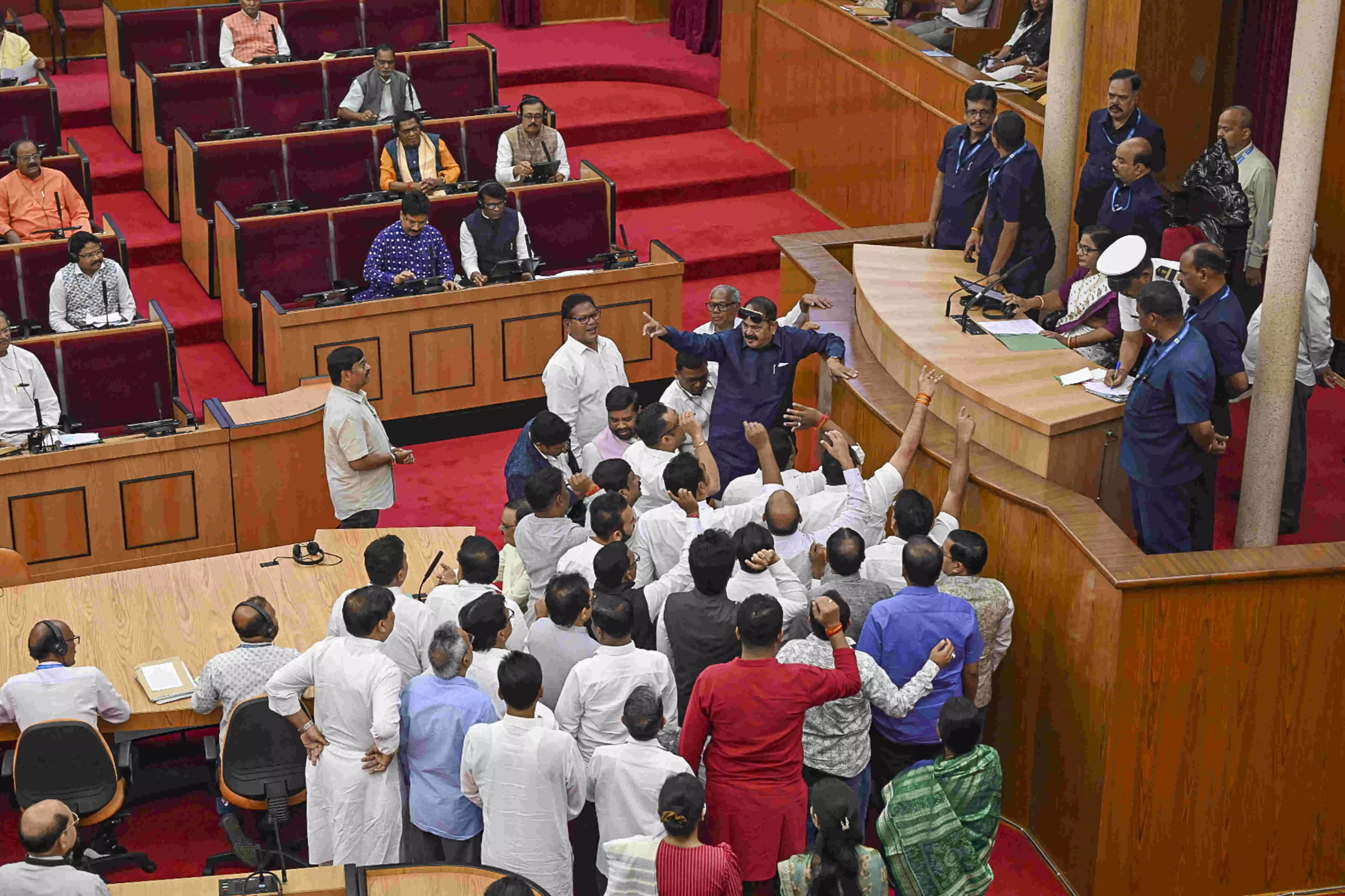 Odisha Assembly adjourned as opposition demands special discussion over farmers issue