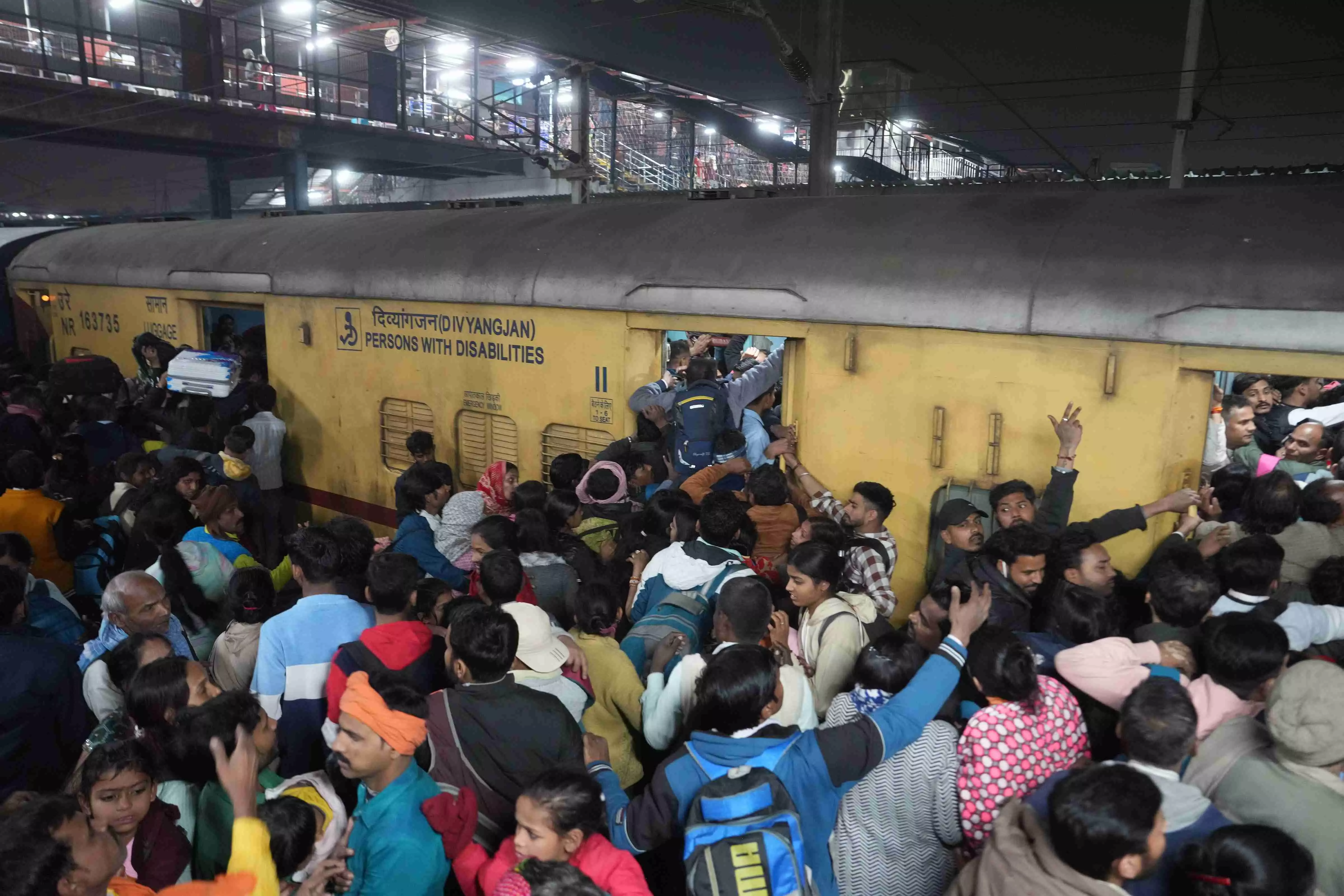 At least 16 feared dead after stampede-like situation at New Delhi Railway Station At least 16 feared dead after stampede-like situation at New Delhi Railway Station