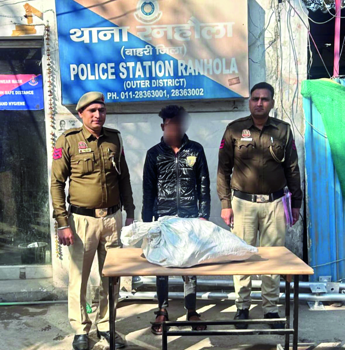 Outer Delhi Police conduct 51 raids, seize illegal goods, arrest criminals