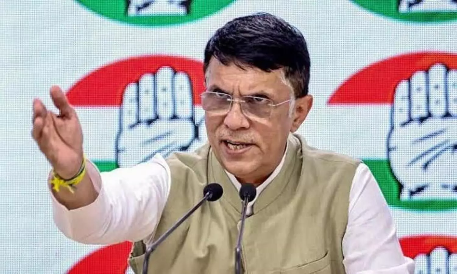 Trump said he would impose reciprocal tariffs but PM just kept smiling: Congress Pawan Khera