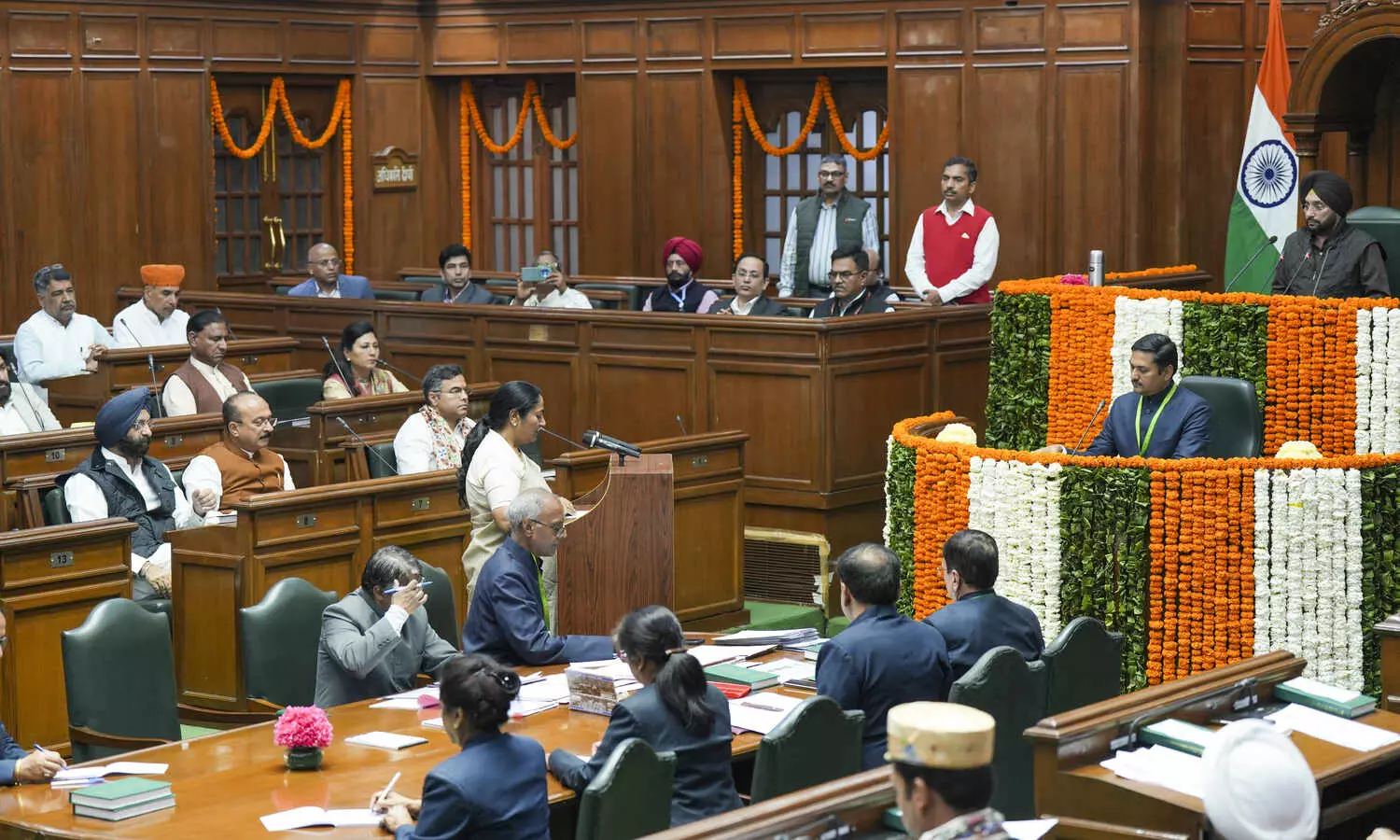From Urdu to Sanskrit: MLAs take oath in six languages as Delhi Assembly session begins