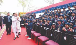 Amit Shah meets J&K children under ‘Watan Ko Jano’ scheme