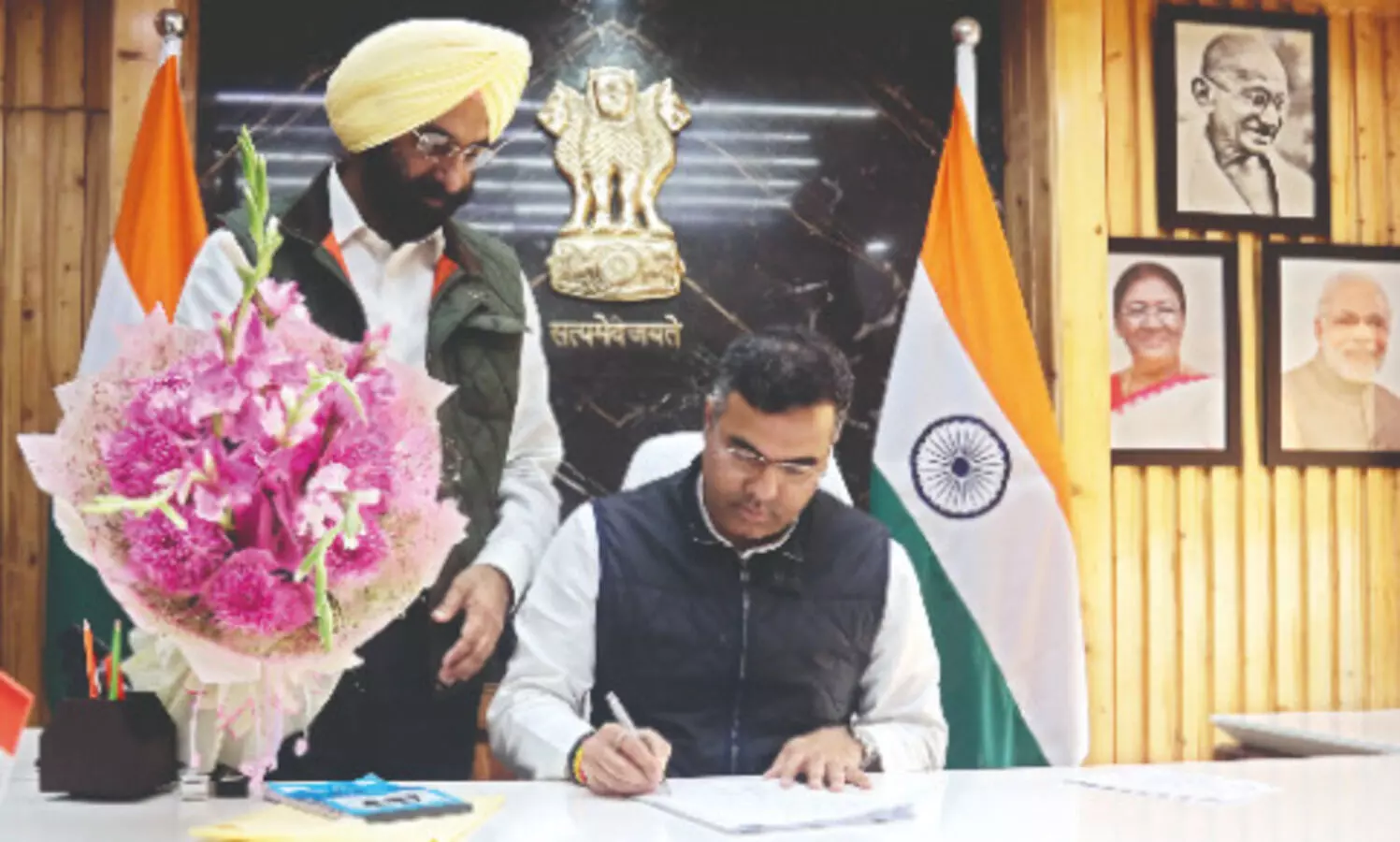 Verma takes charge as PWD minister
