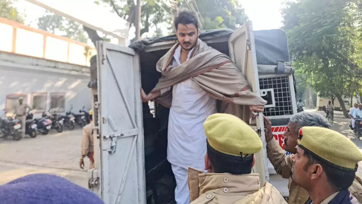 SP leader Abdullah Azam Khan walks out of jail after one-and-half years SP leader Abdullah Azam Khan walks out of jail after one-and-half years